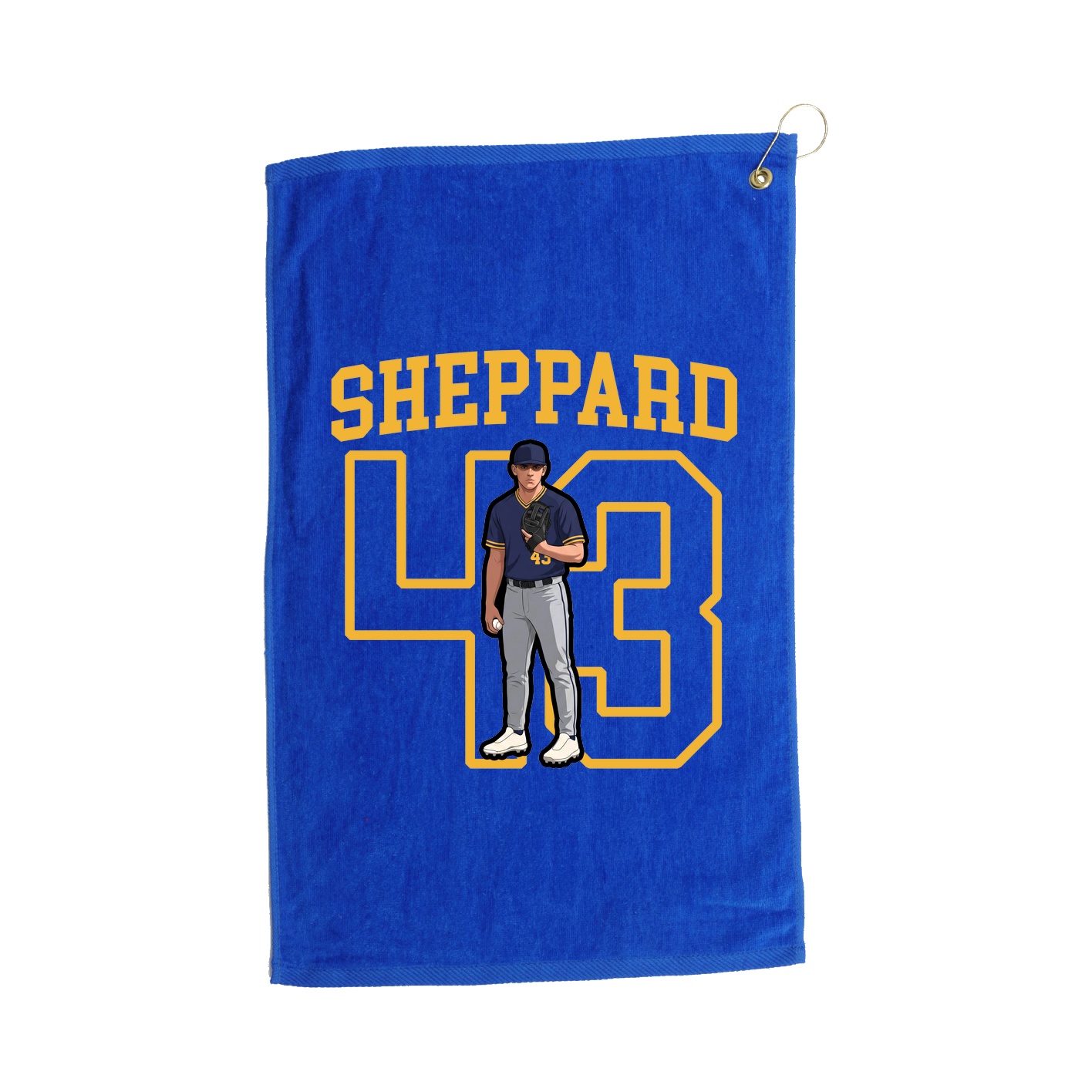 Golf Towel — Shirsey in Royal
