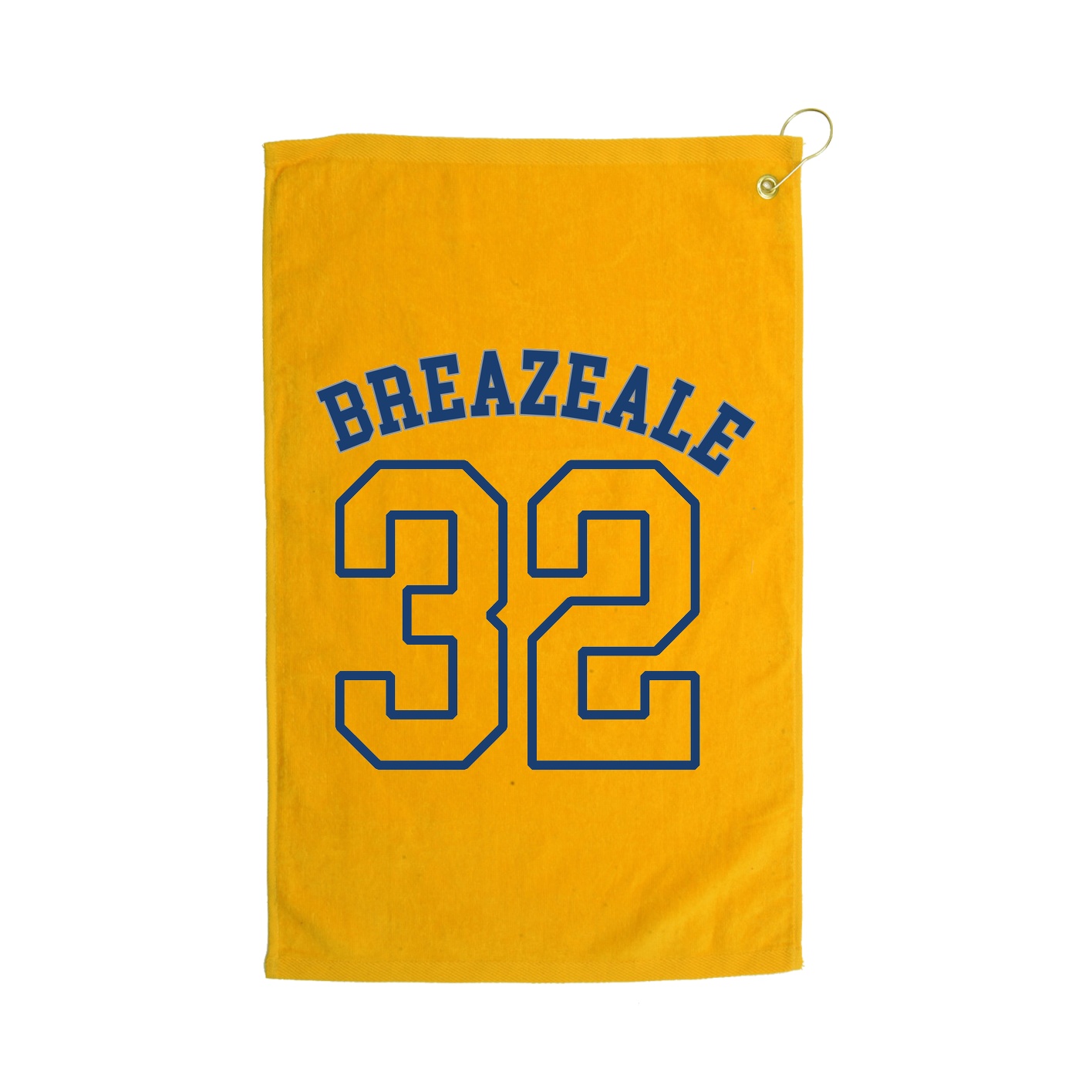 Golf Towel — Shirsey Arch in Gold