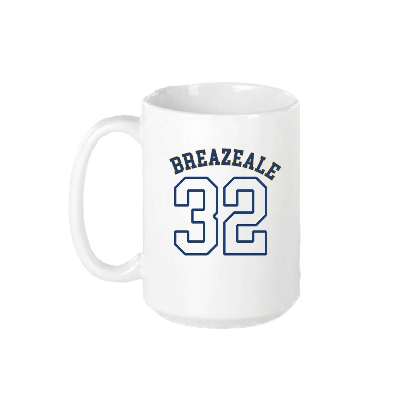 15oz Coffee Mug — Shirsey Arch in White