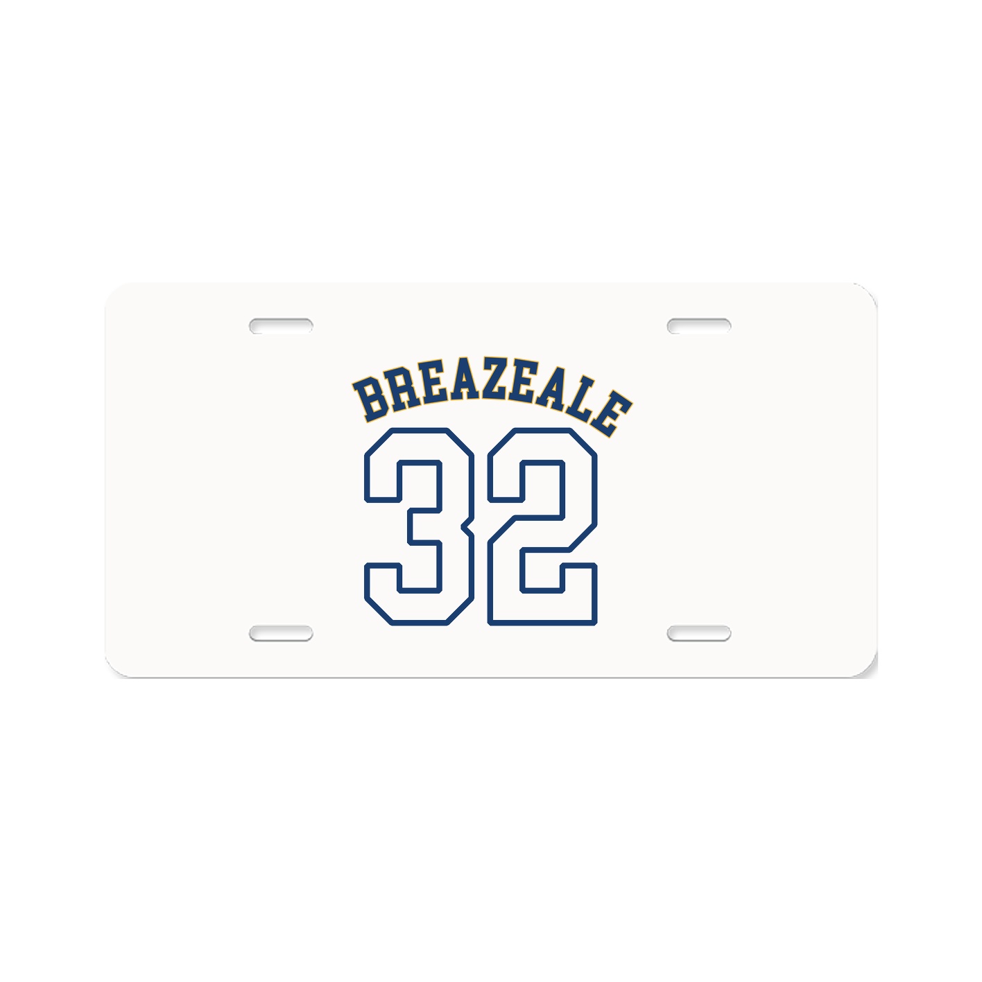 License Plate — Shirsey Arch in Classic