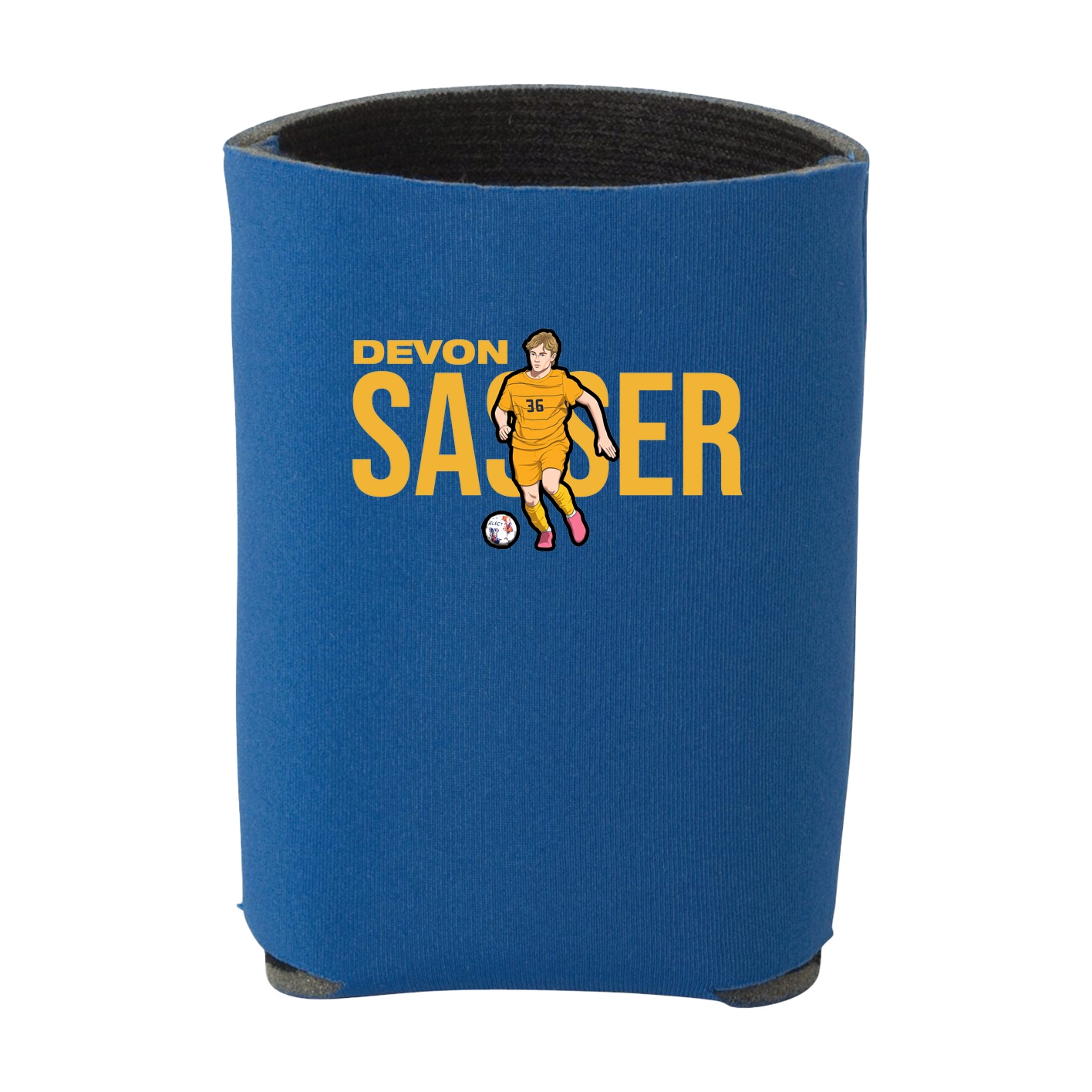 Can Holder — Player Name in Royal