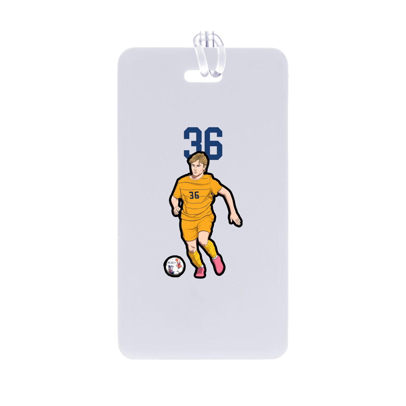 Bag Tag — Number Top in Classic