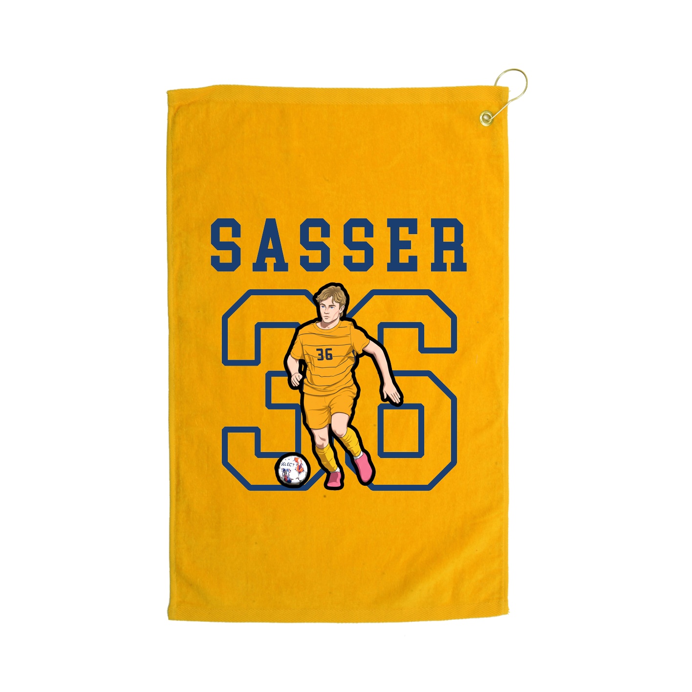 Golf Towel — Shirsey in Gold