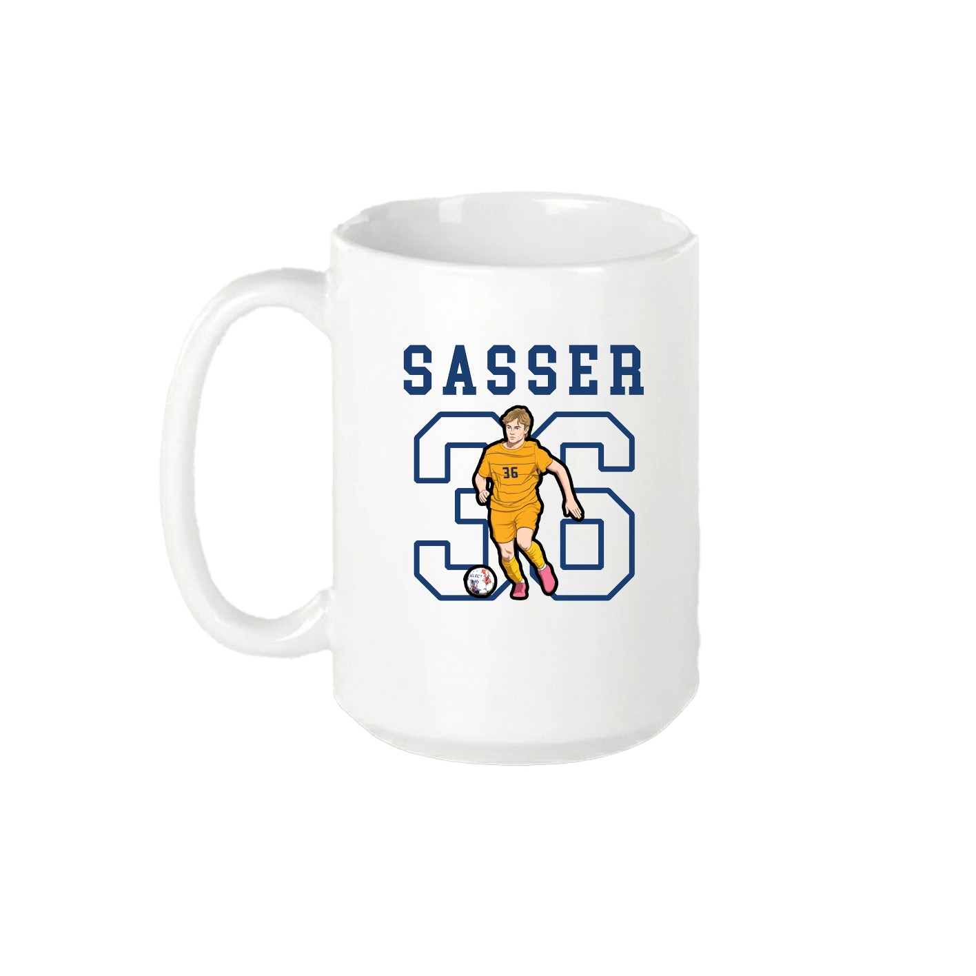 15oz Coffee Mug — Shirsey in White