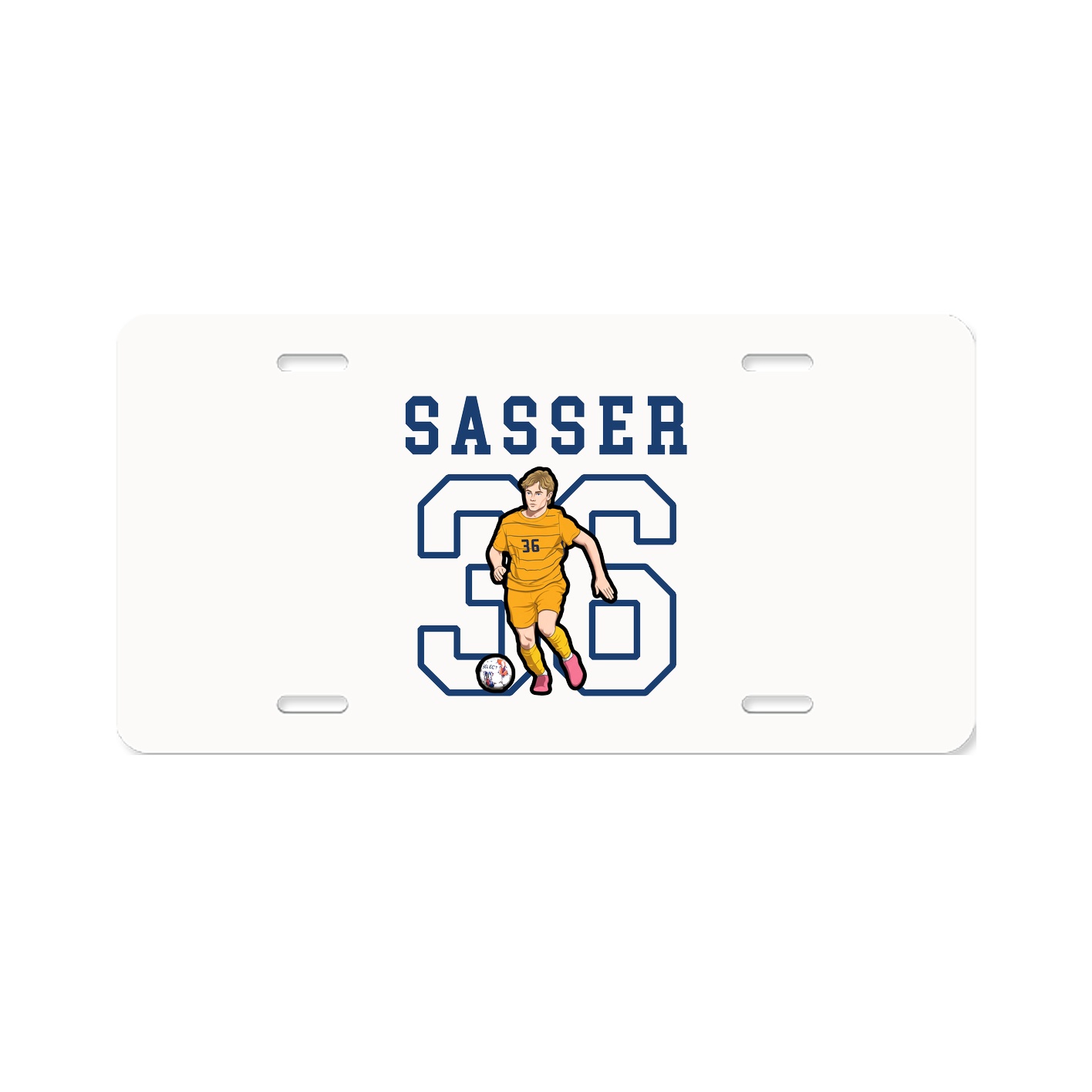 License Plate — Shirsey in Classic