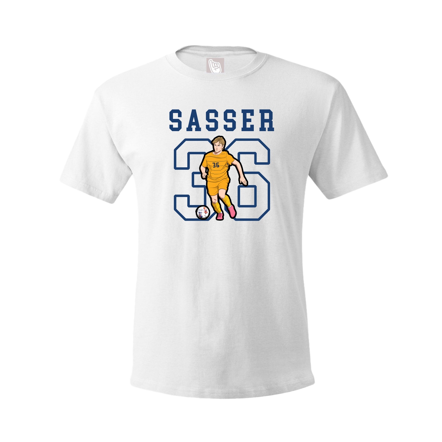 Youth Tee — Shirsey in White