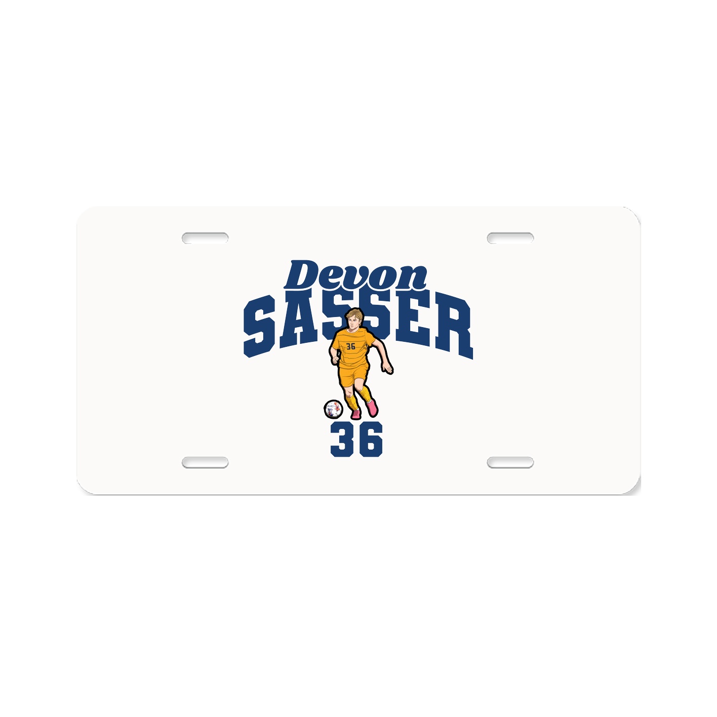 License Plate — Signature Arch in Classic