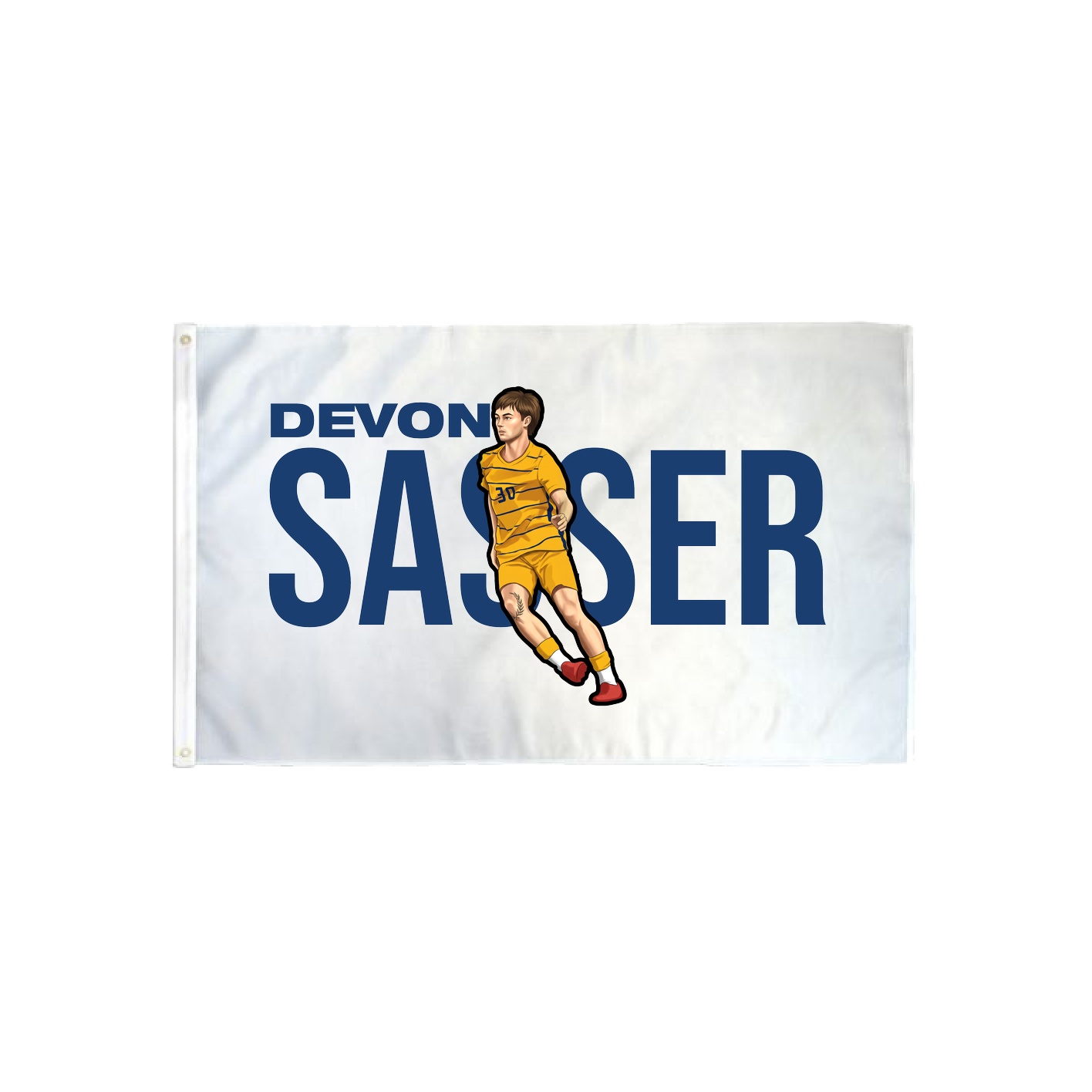 3x5 Flag — Player Name in Classic