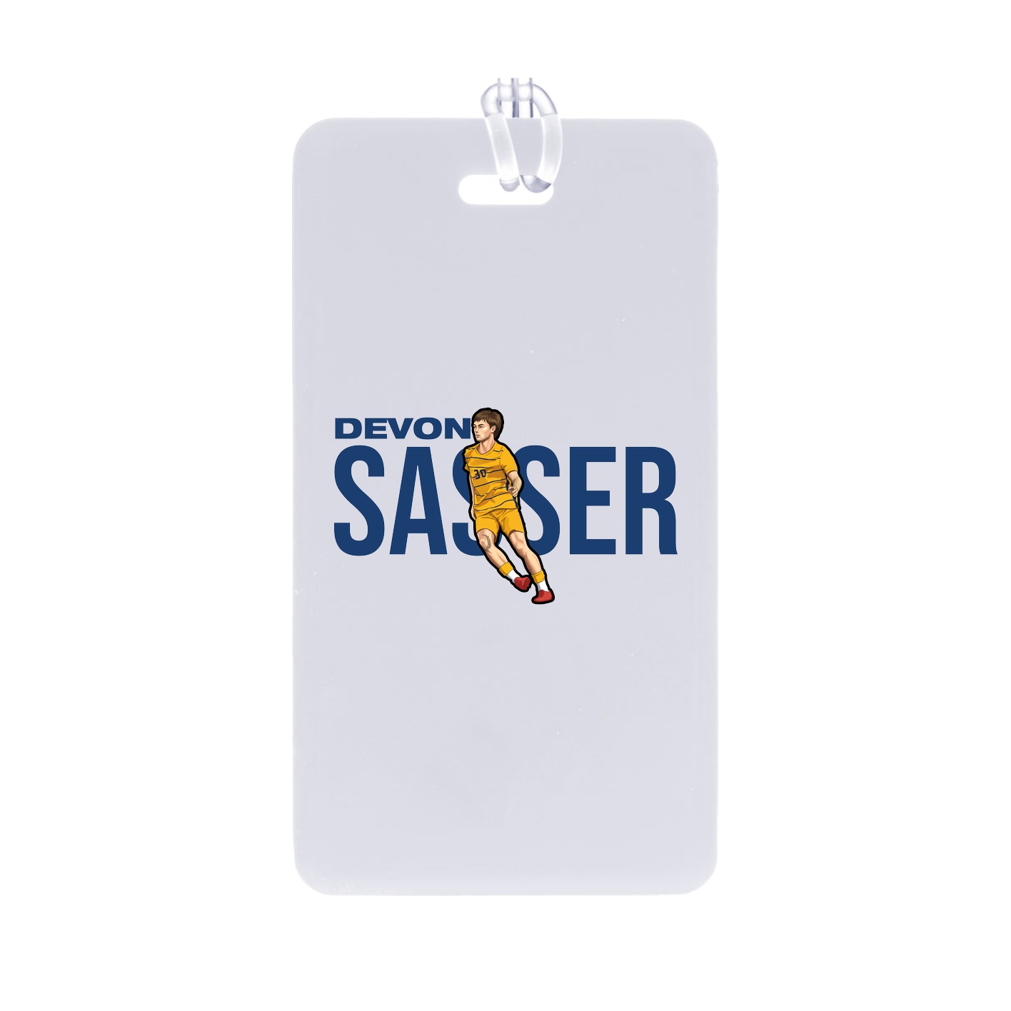 Bag Tag — Player Name in Classic