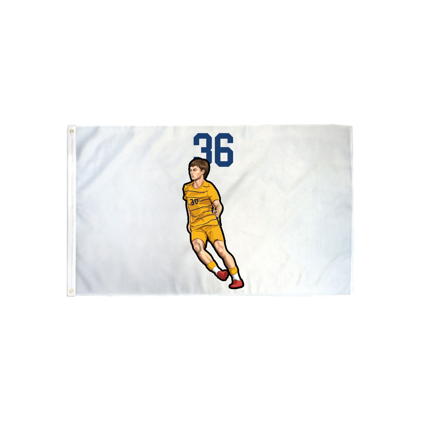 3x5 Flag — Number Top in Classic