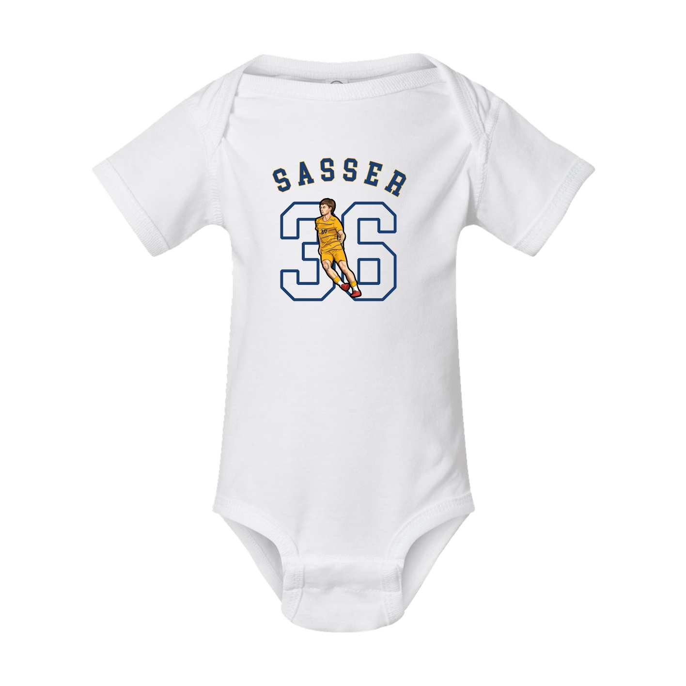 Baby Onesie — Shirsey Arch in White