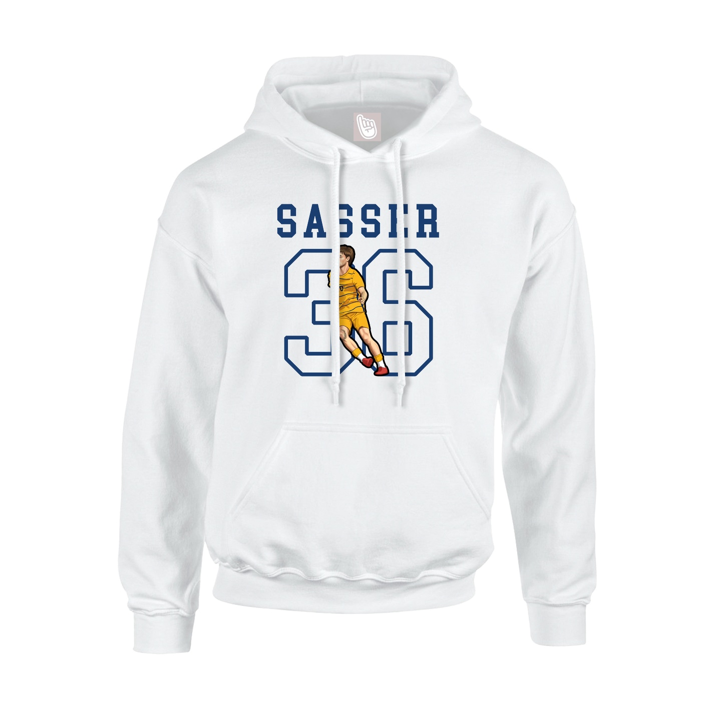 Youth Hoodie — Shirsey in White