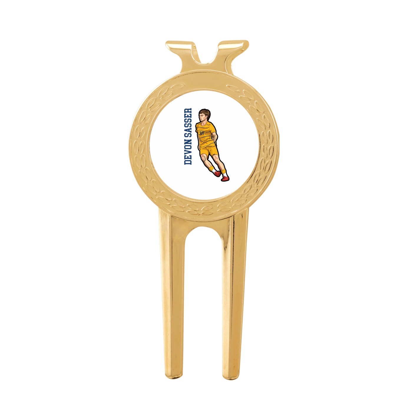 Divot Tool with Ball Marker — Name Vertical in Classic
