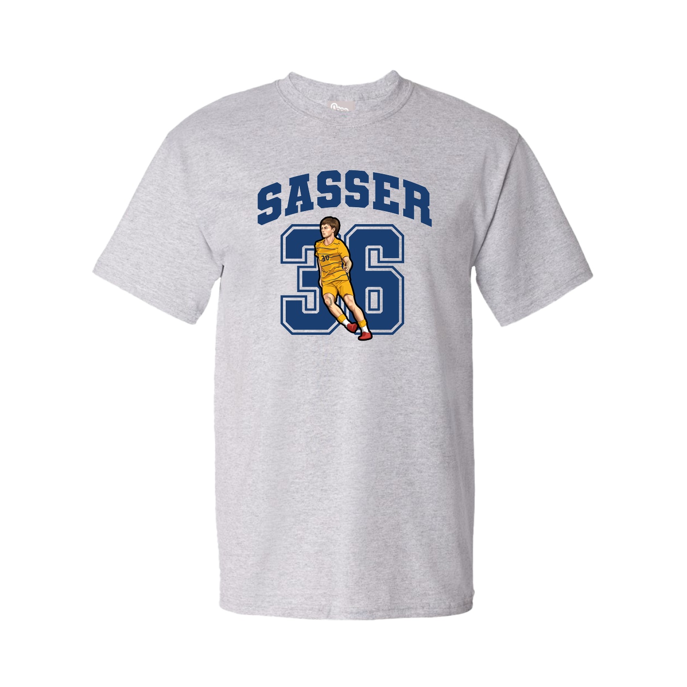 Tee — Number in Grey