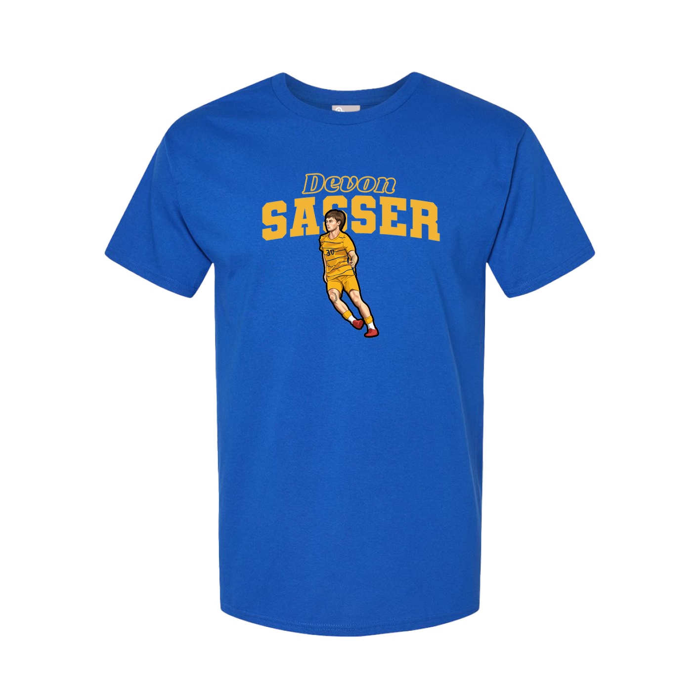 Tee — Name Arch in Royal