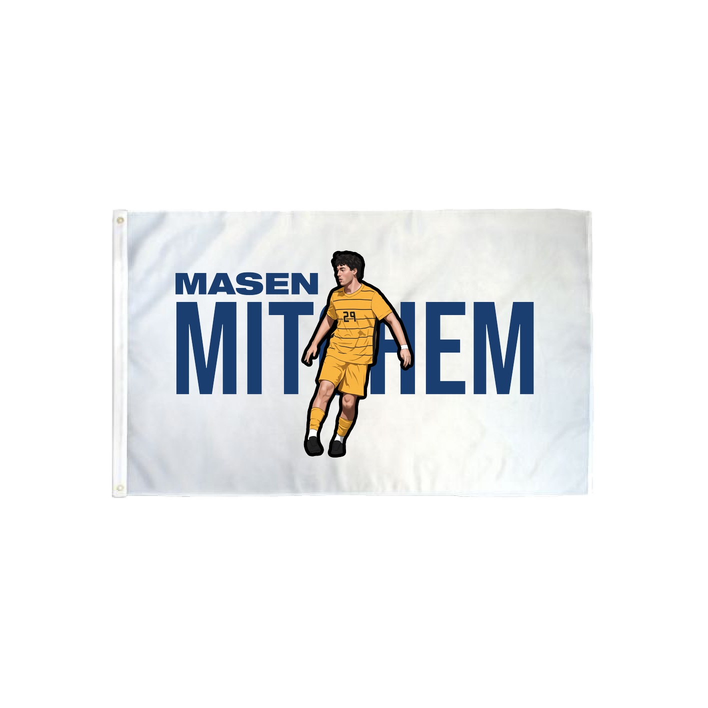3x5 Flag — Player Name in Classic
