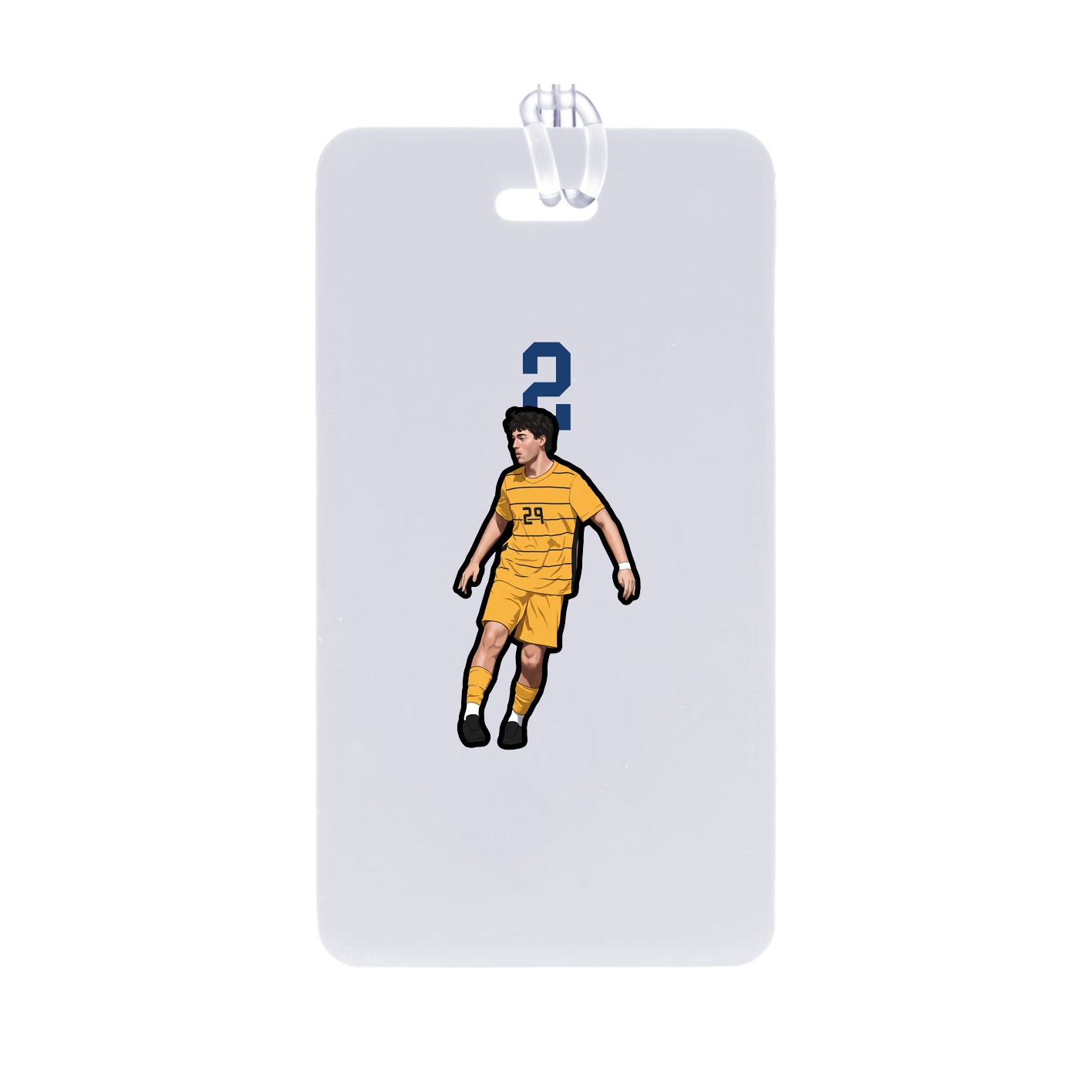 Bag Tag — Number Top in Classic