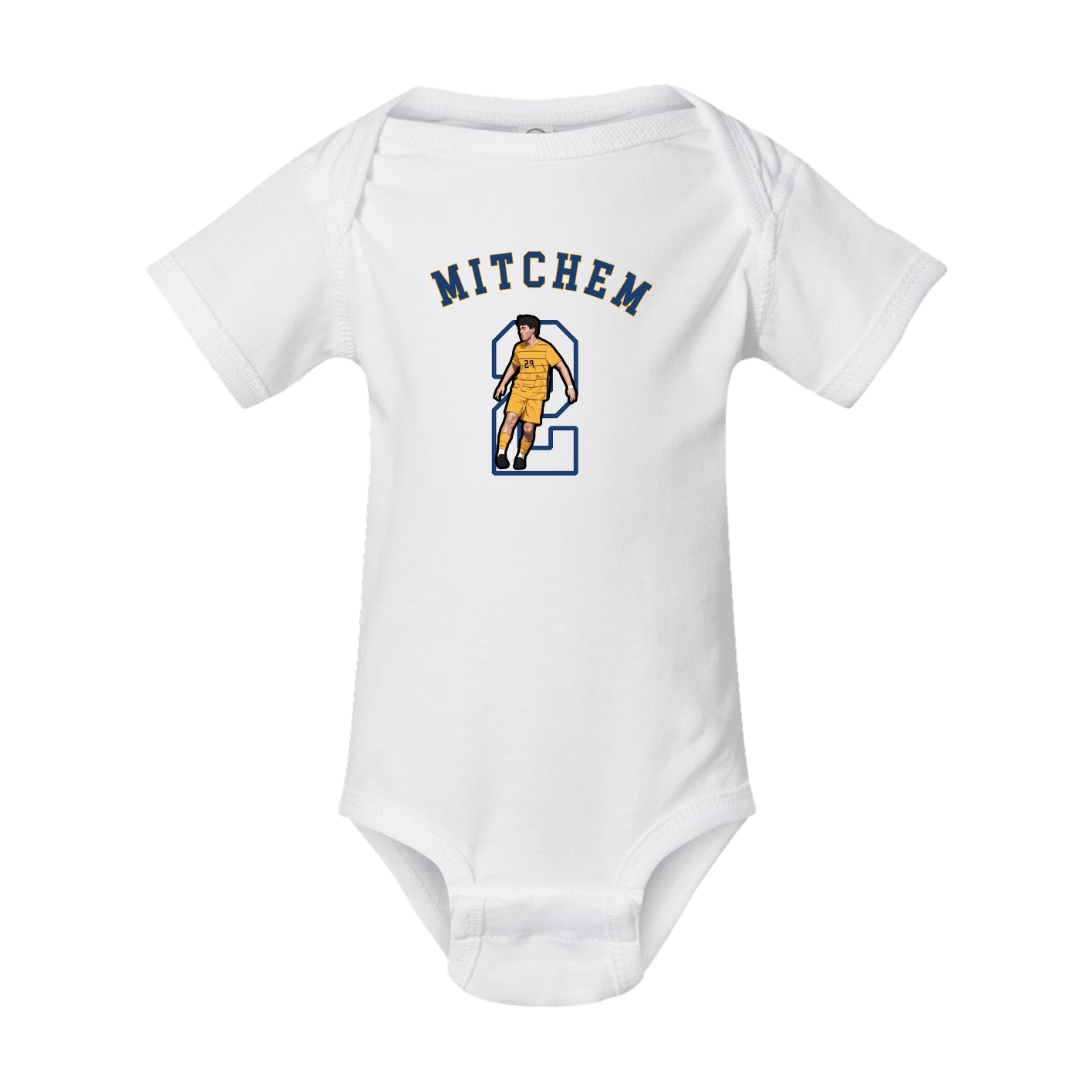Baby Onesie — Shirsey Arch in White