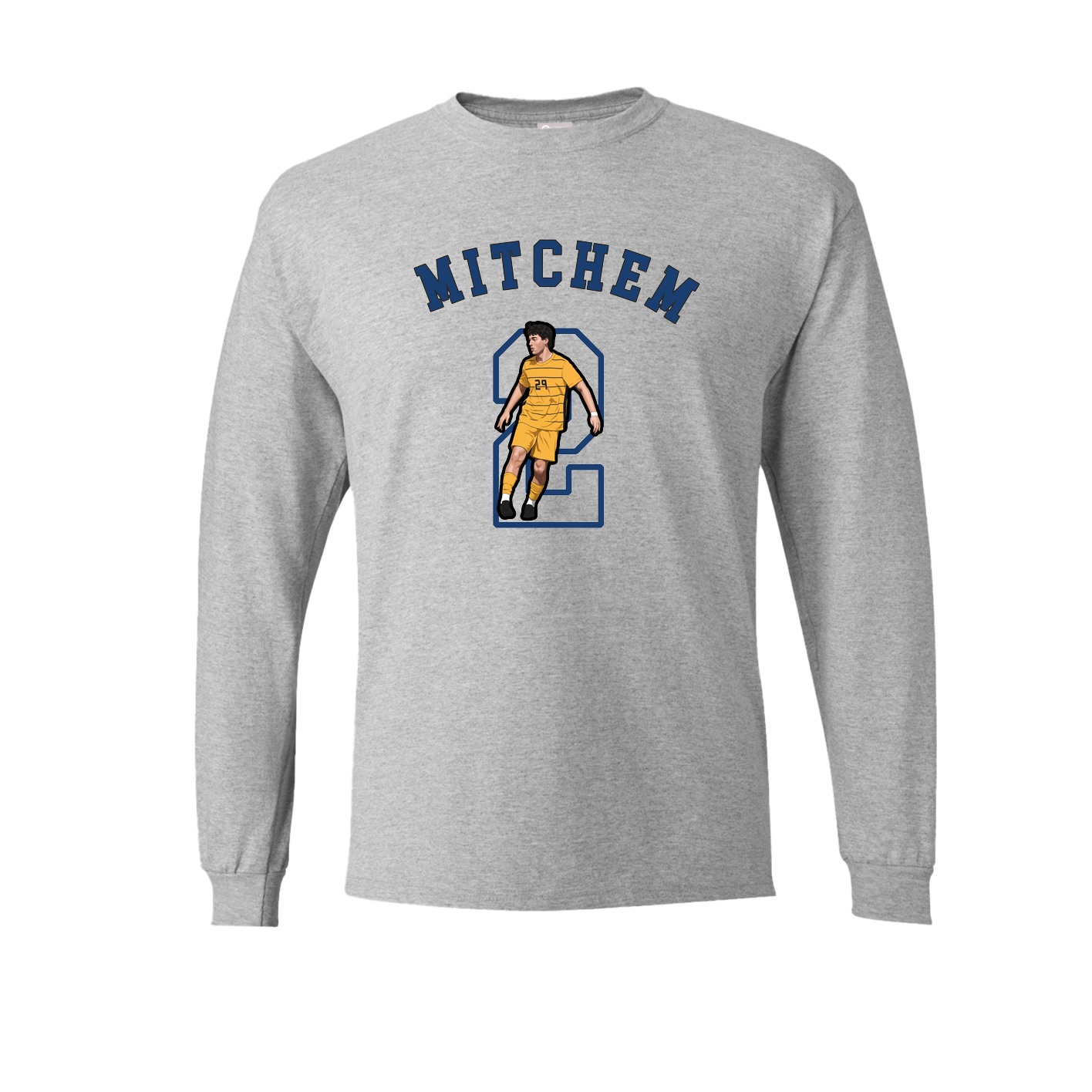 Long Sleeve Tee — Shirsey Arch in Grey