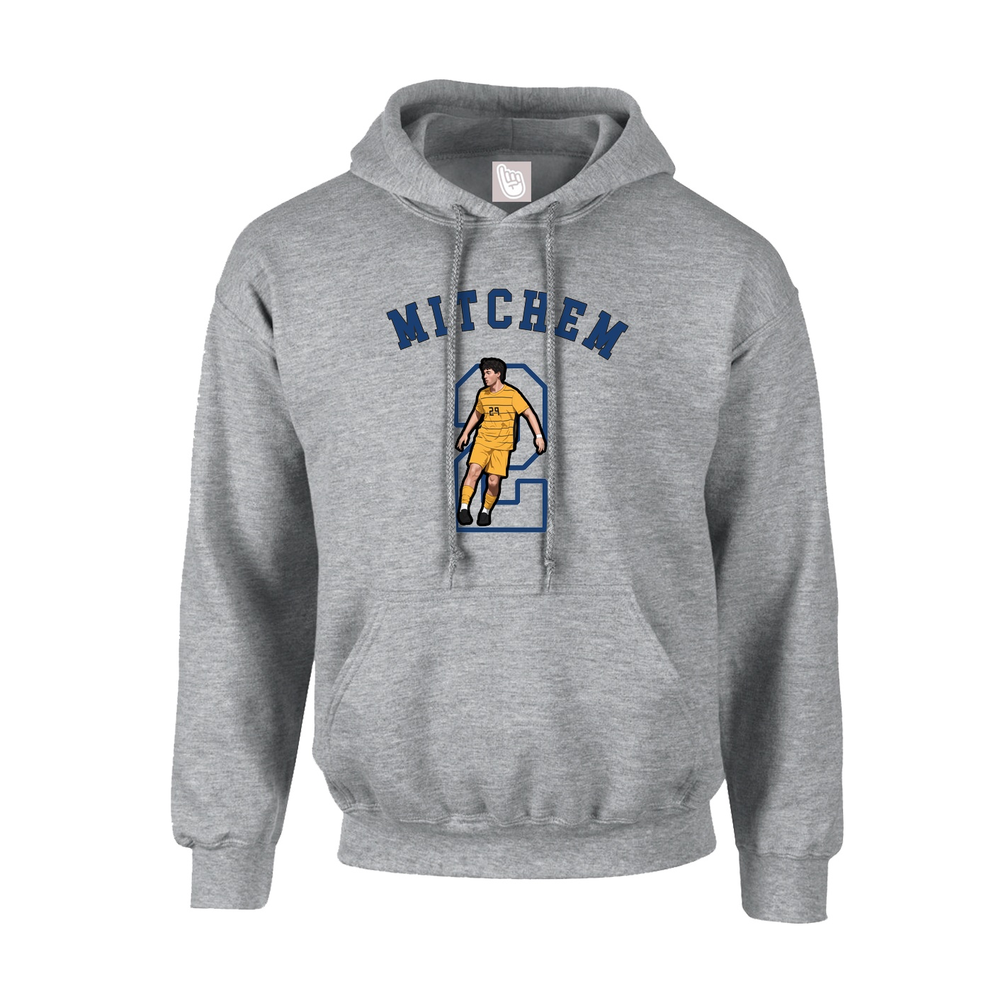 Hoodie — Shirsey Arch in Grey