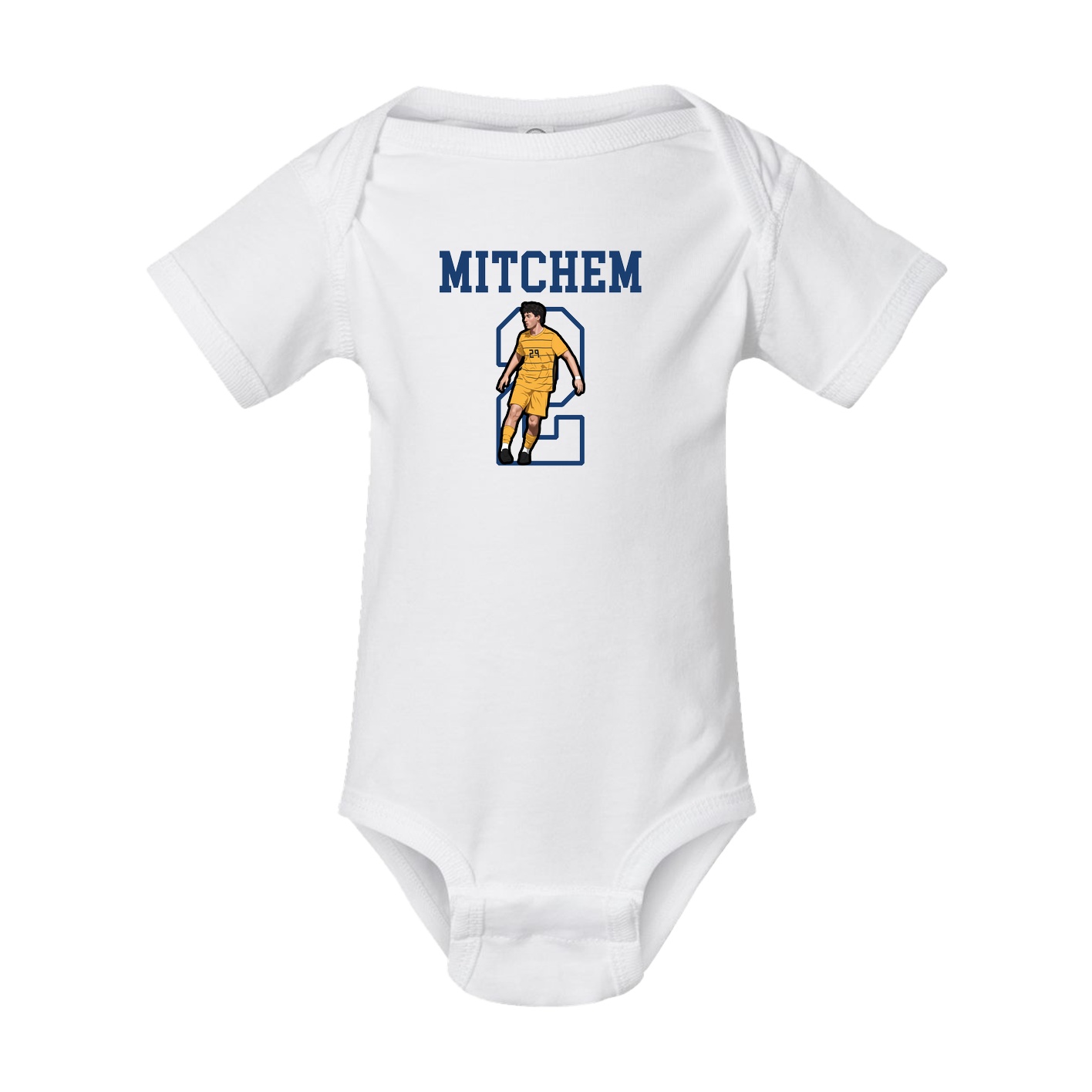 Baby Onesie — Shirsey in White
