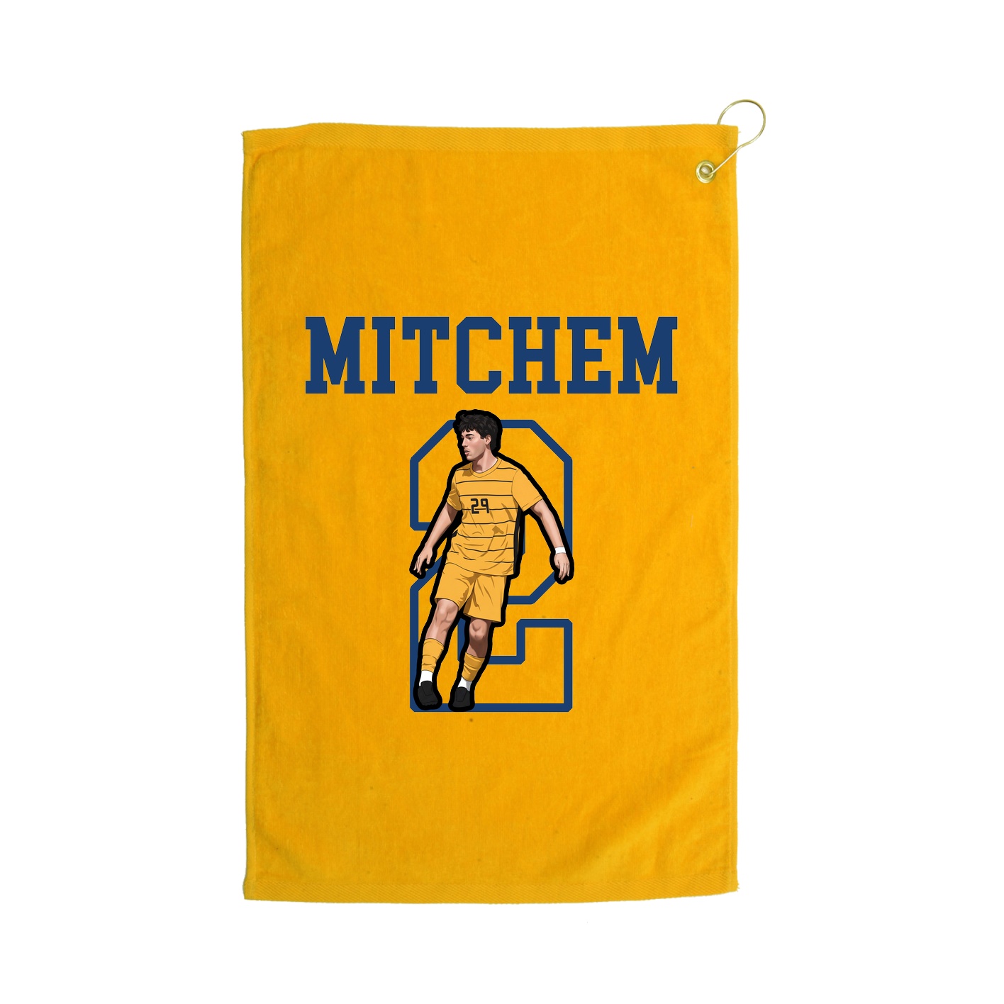 Golf Towel — Shirsey in Gold
