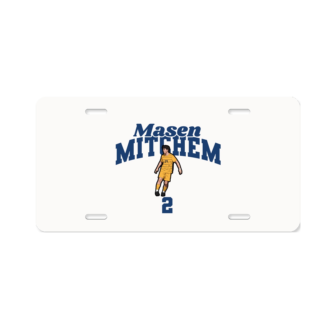 License Plate — Signature Arch in Classic