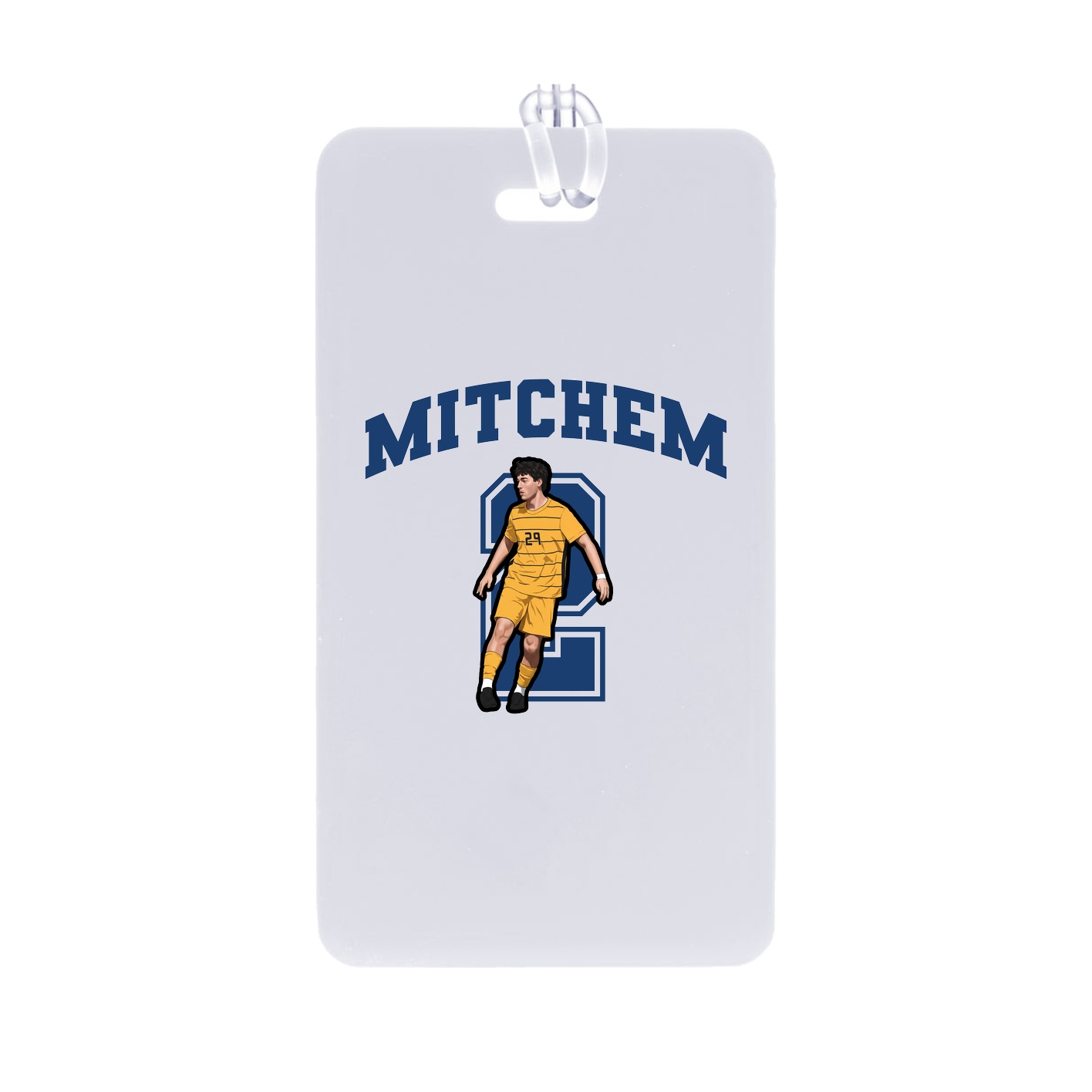 Bag Tag — Number in Classic