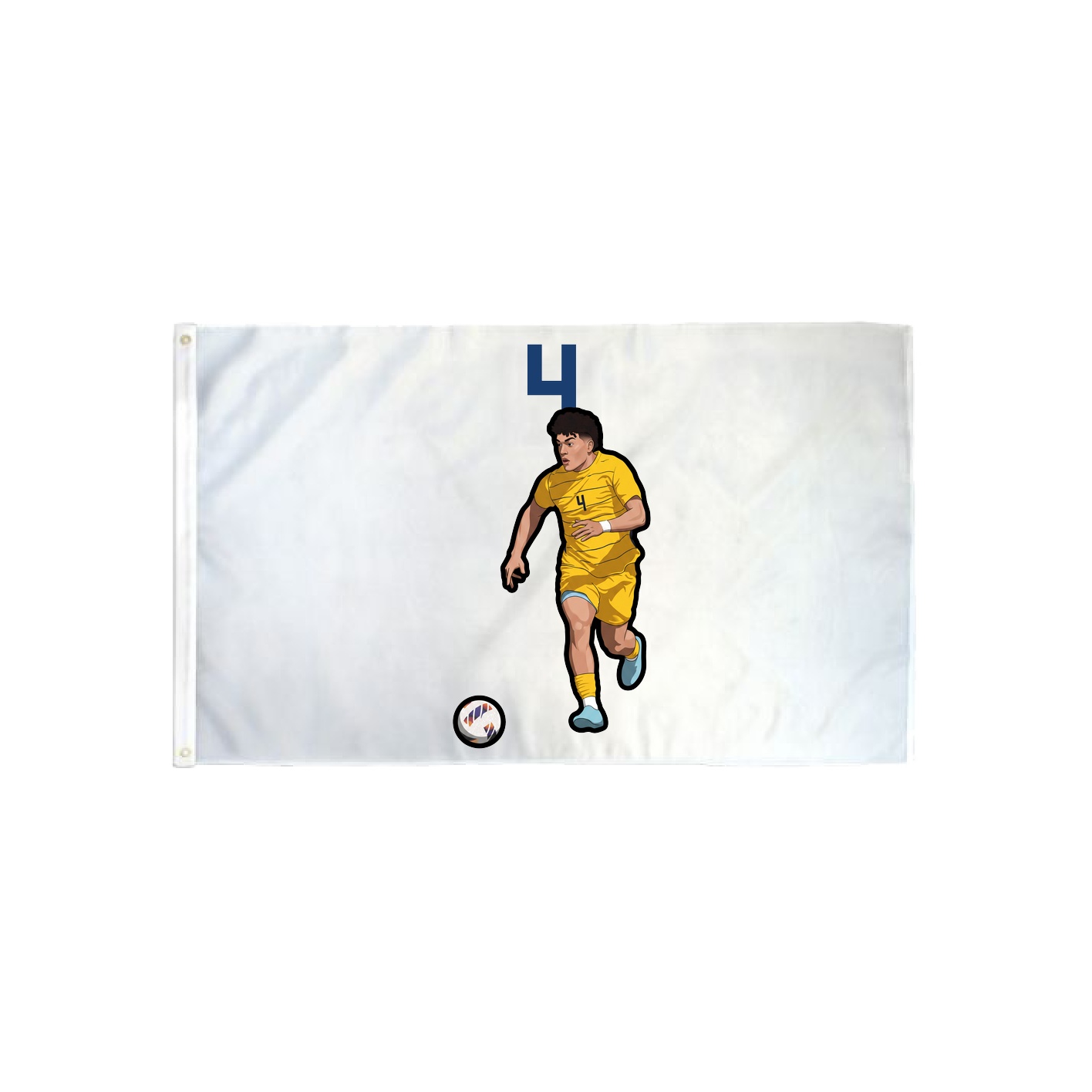 3x5 Flag — Number Top in Classic