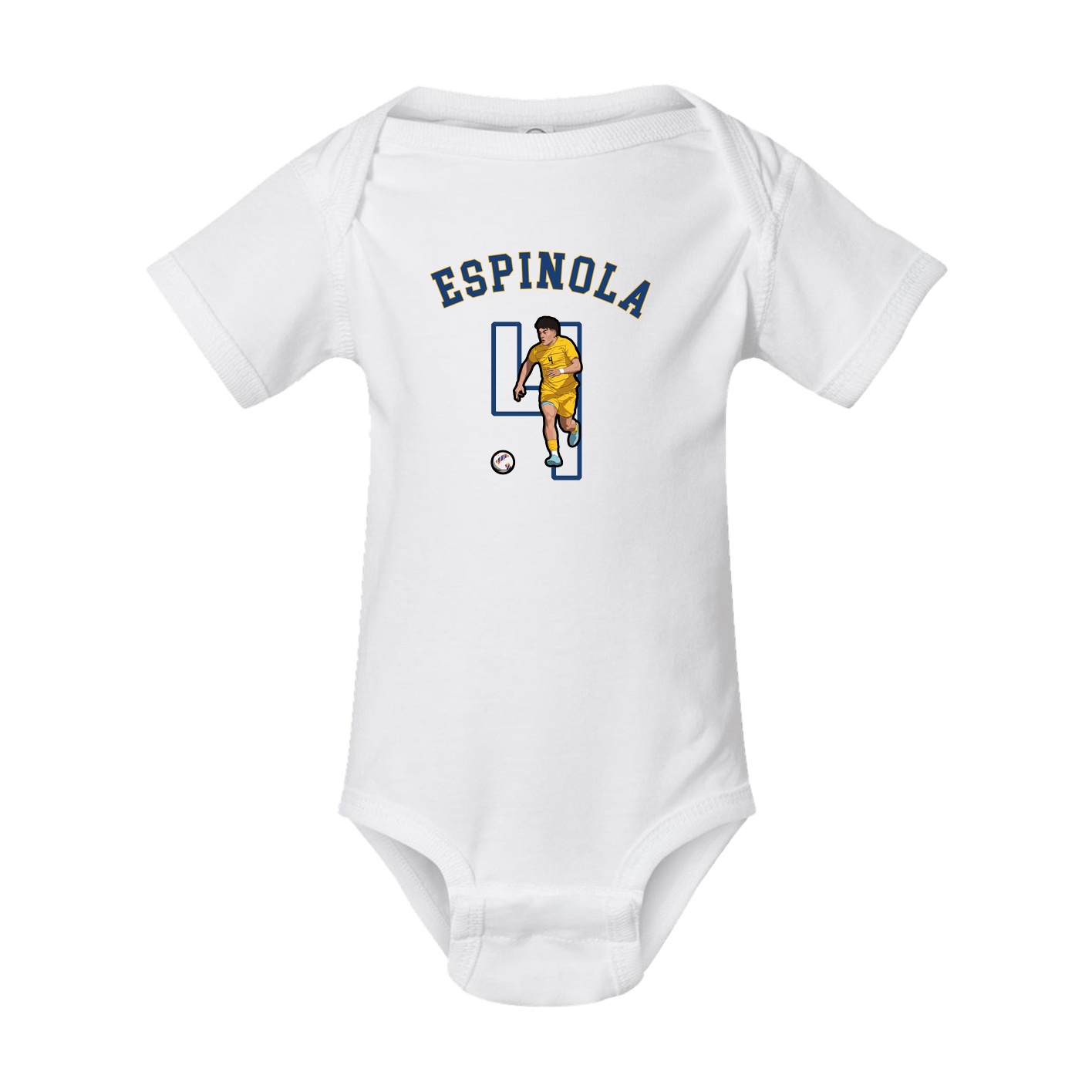 Baby Onesie — Shirsey Arch in White