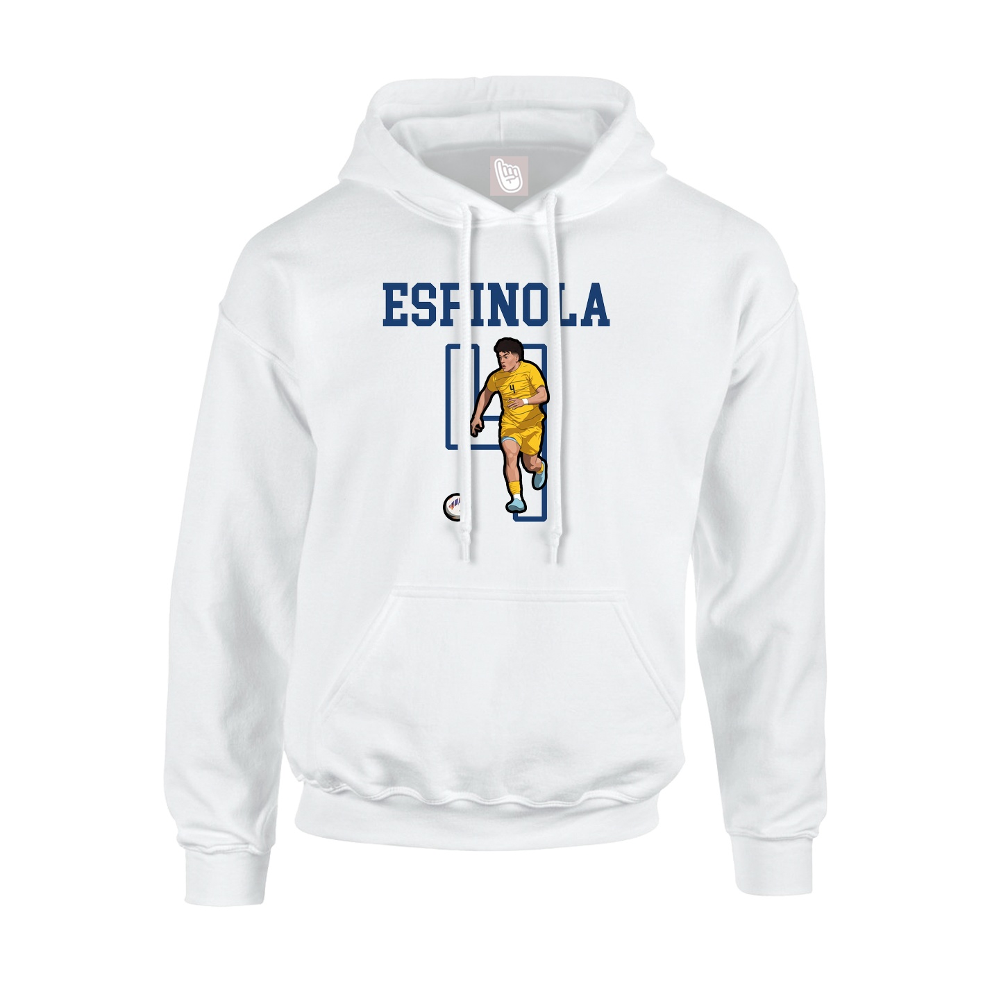 Youth Hoodie — Shirsey in White