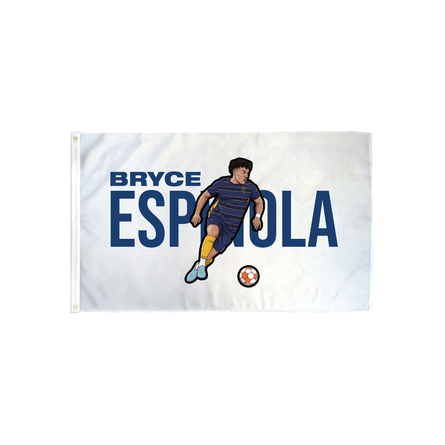3x5 Flag — Player Name in Classic