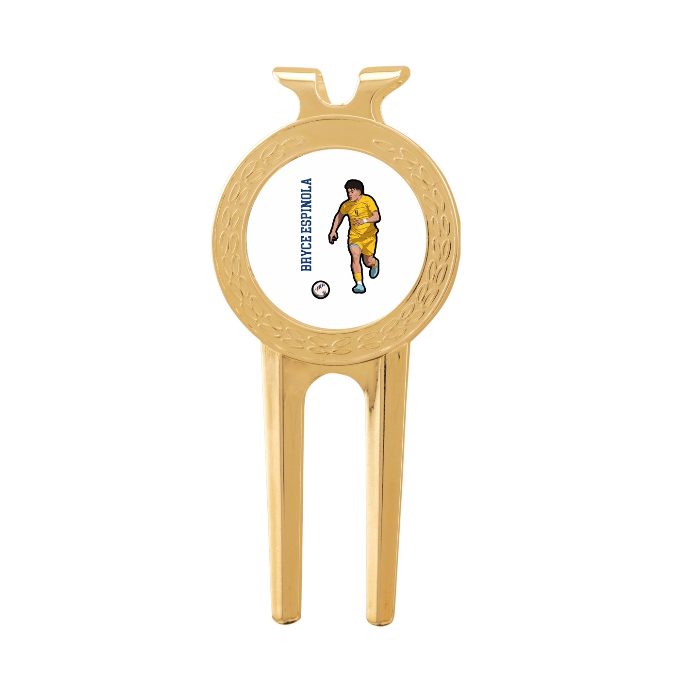 Divot Tool with Ball Marker — Name Vertical in Classic