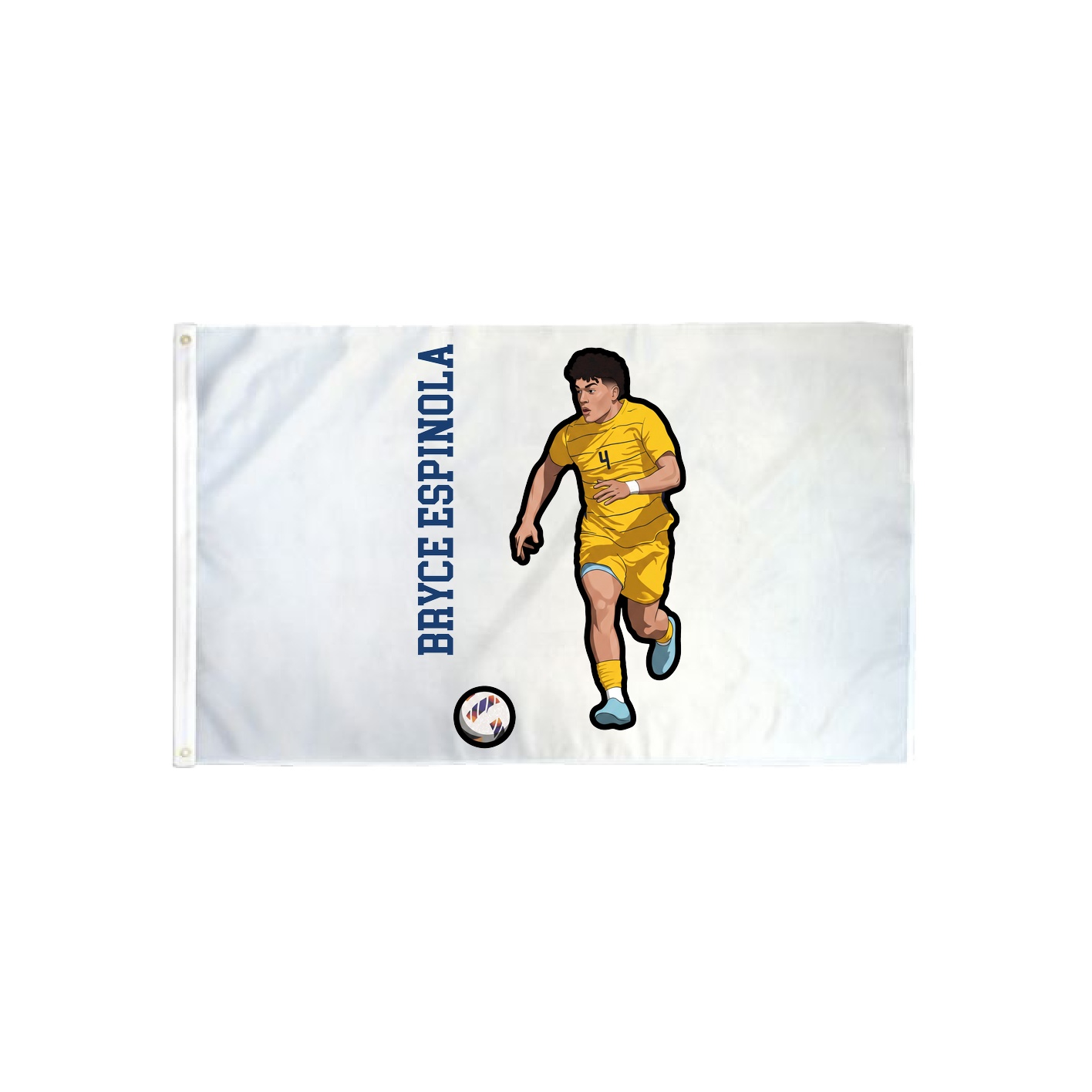 3x5 Flag — Name Vertical in Classic