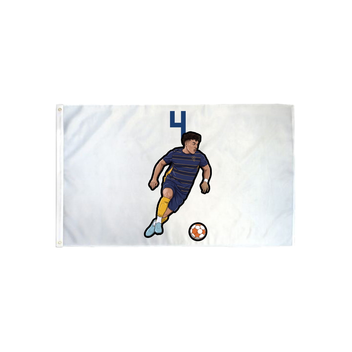 3x5 Flag — Number Top in Classic