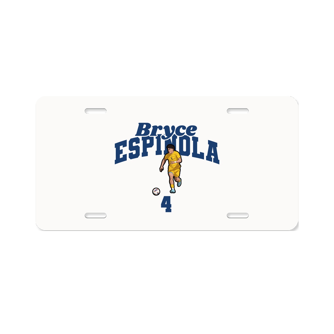 License Plate — Signature Arch in Classic