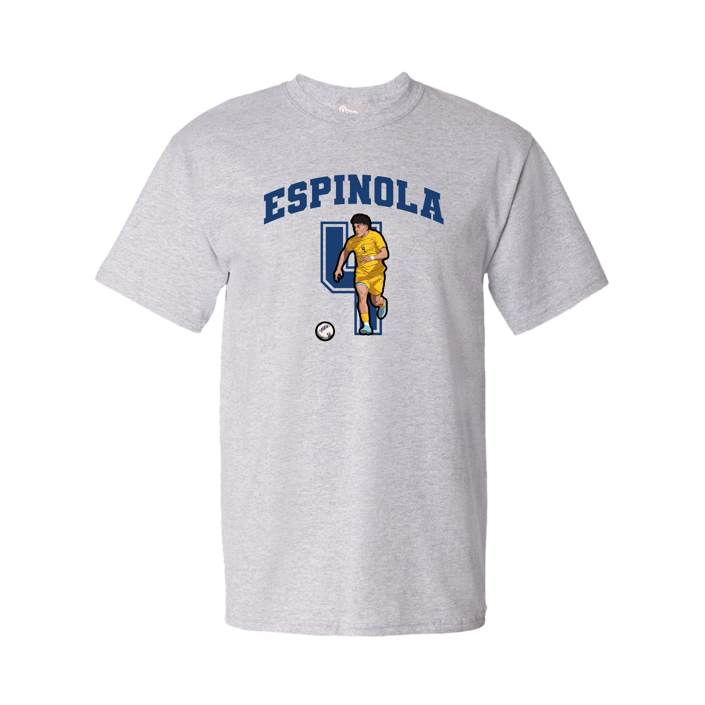 Tee — Number in Grey