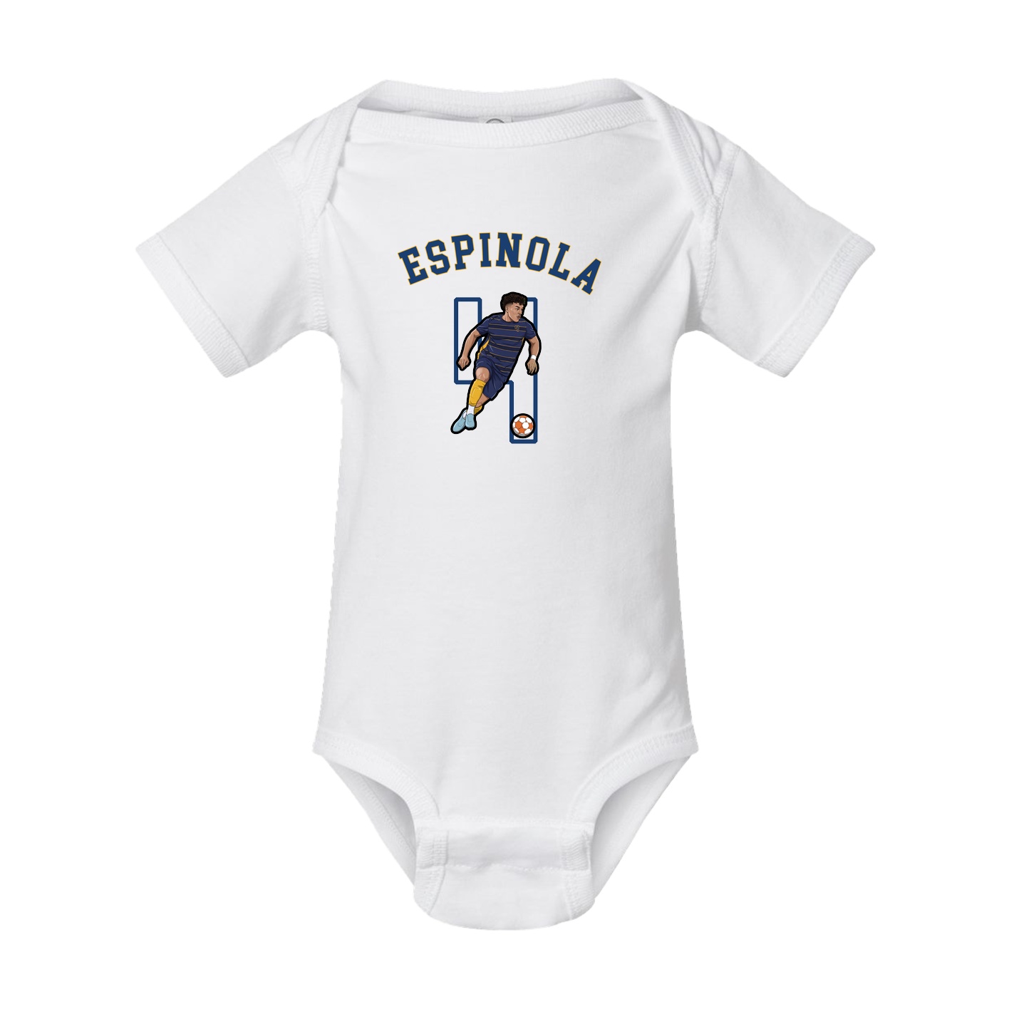 Baby Onesie — Shirsey Arch in White