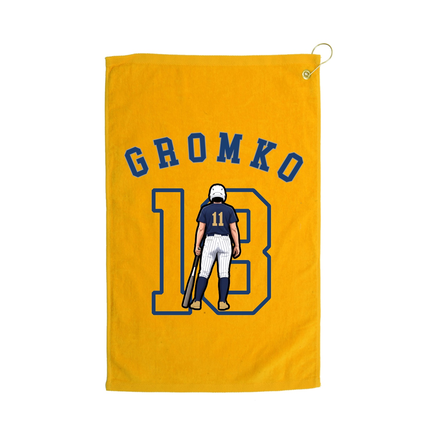Golf Towel — Shirsey Arch in Gold