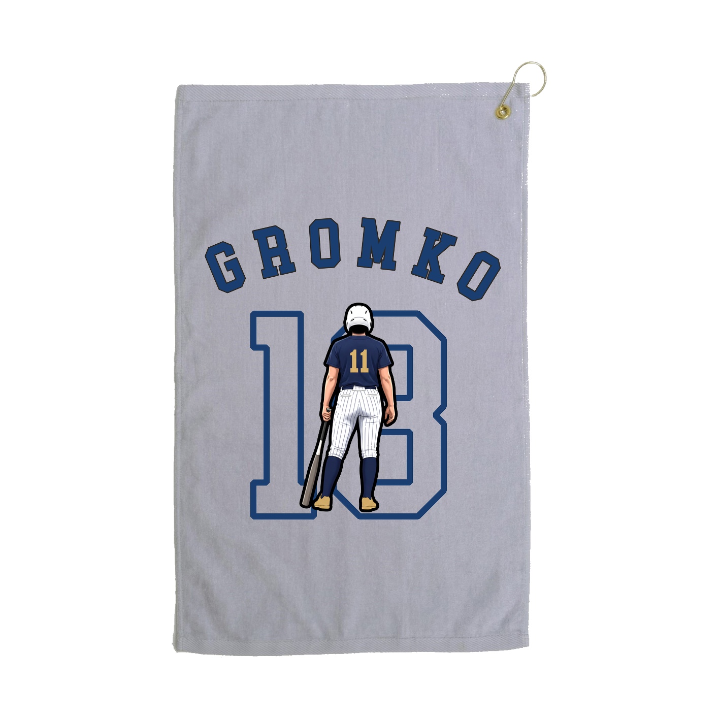 Golf Towel — Shirsey Arch in Grey