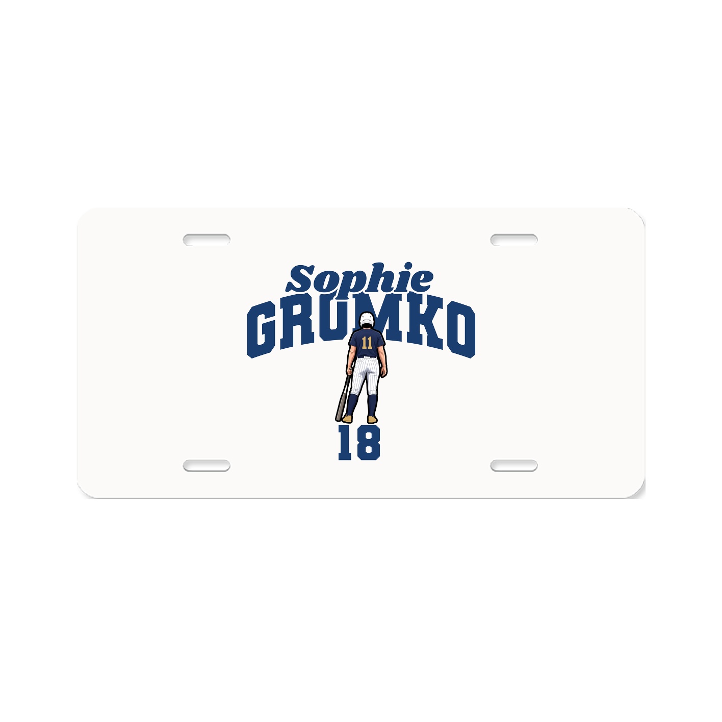 License Plate — Signature Arch in Classic