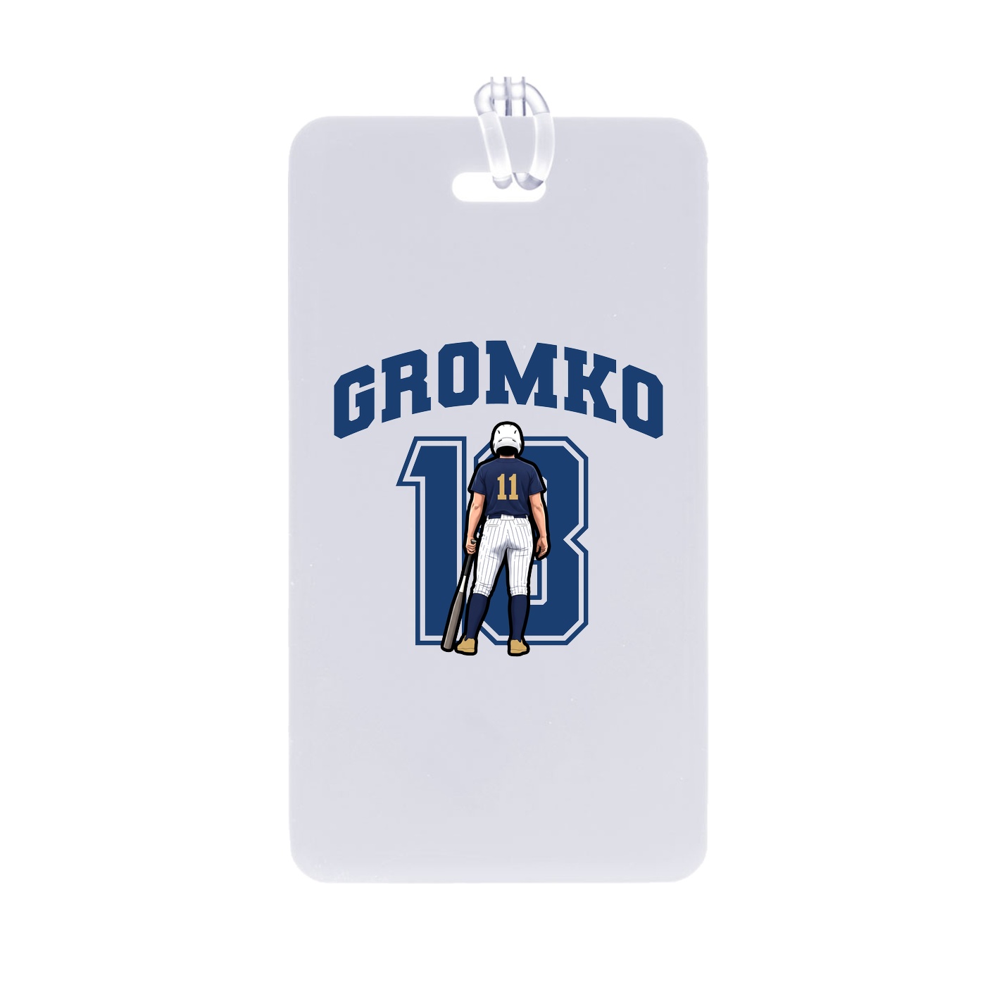 Bag Tag — Number in Classic