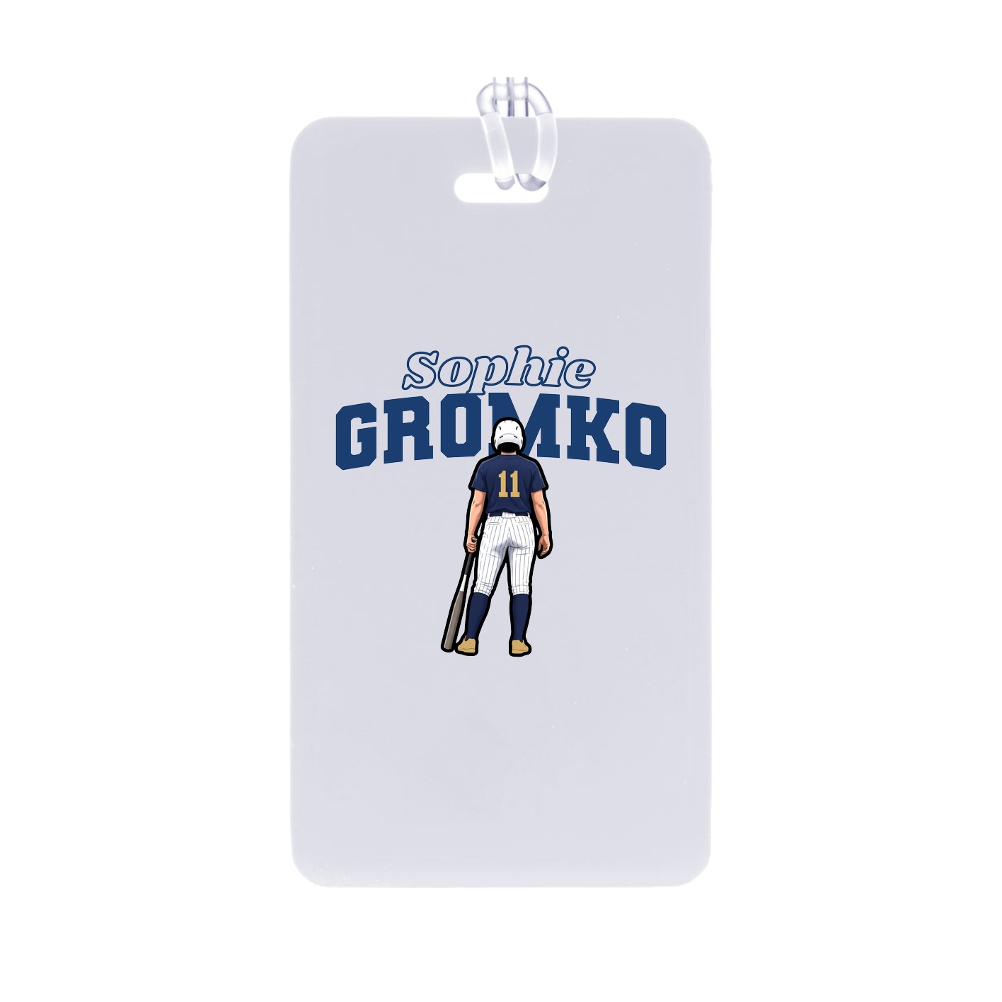 Bag Tag — Name Arch in Classic