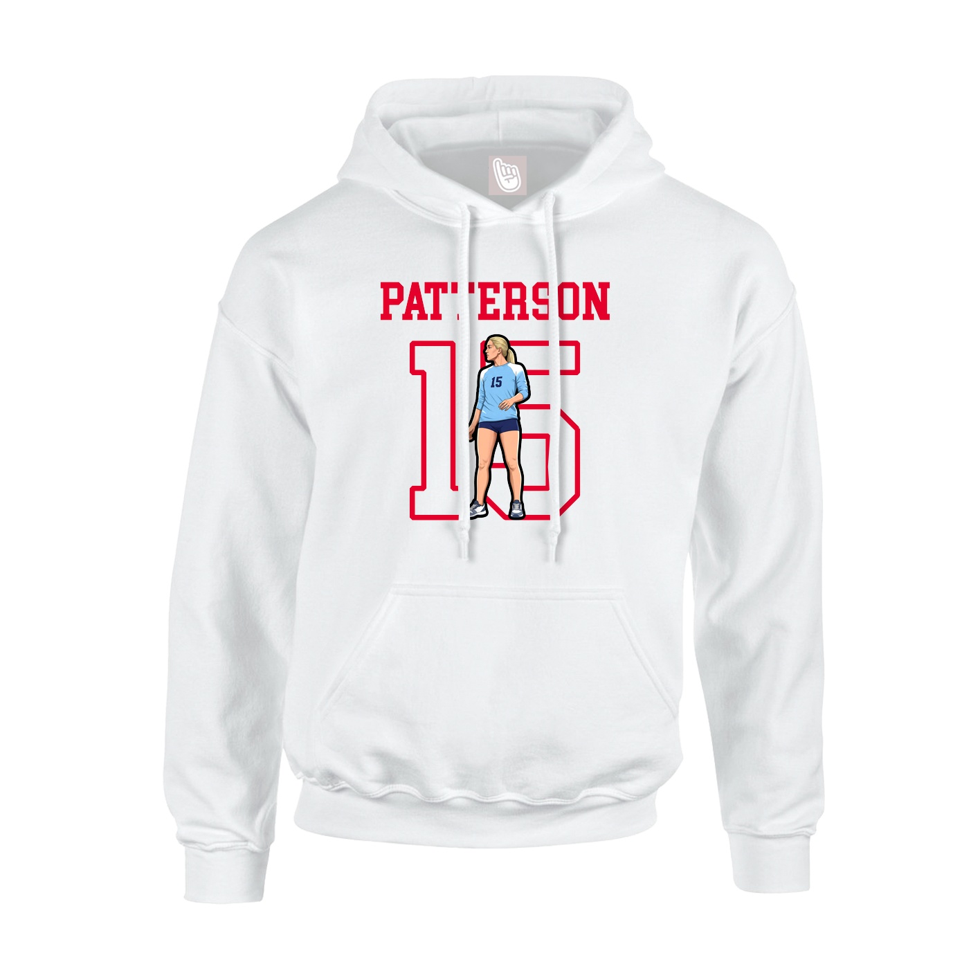 Youth Hoodie — Shirsey in White