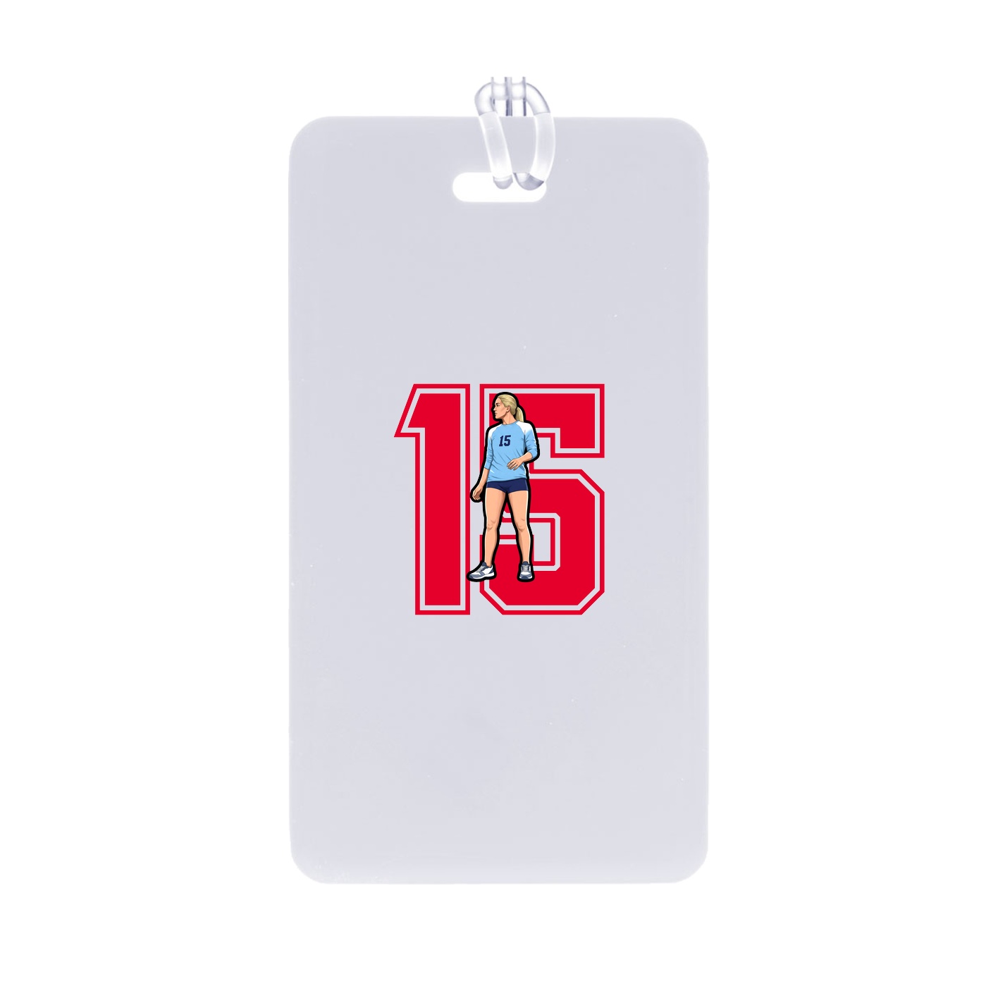 Bag Tag — Number in Classic