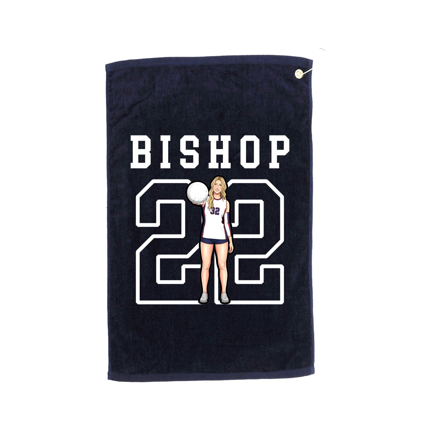 Golf Towel — Shirsey in Navy