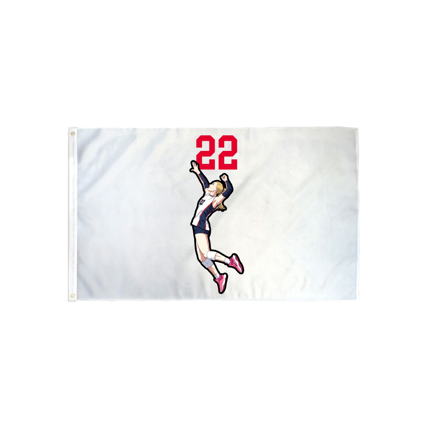 3x5 Flag — Number Top in Classic