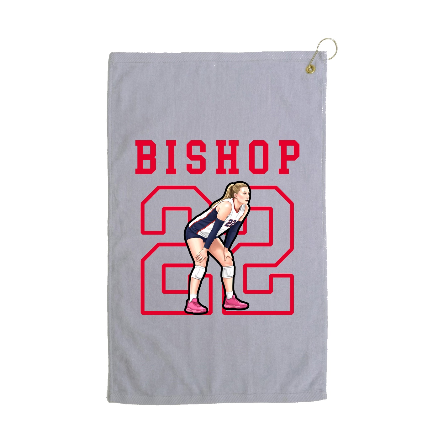 Golf Towel — Shirsey in Grey