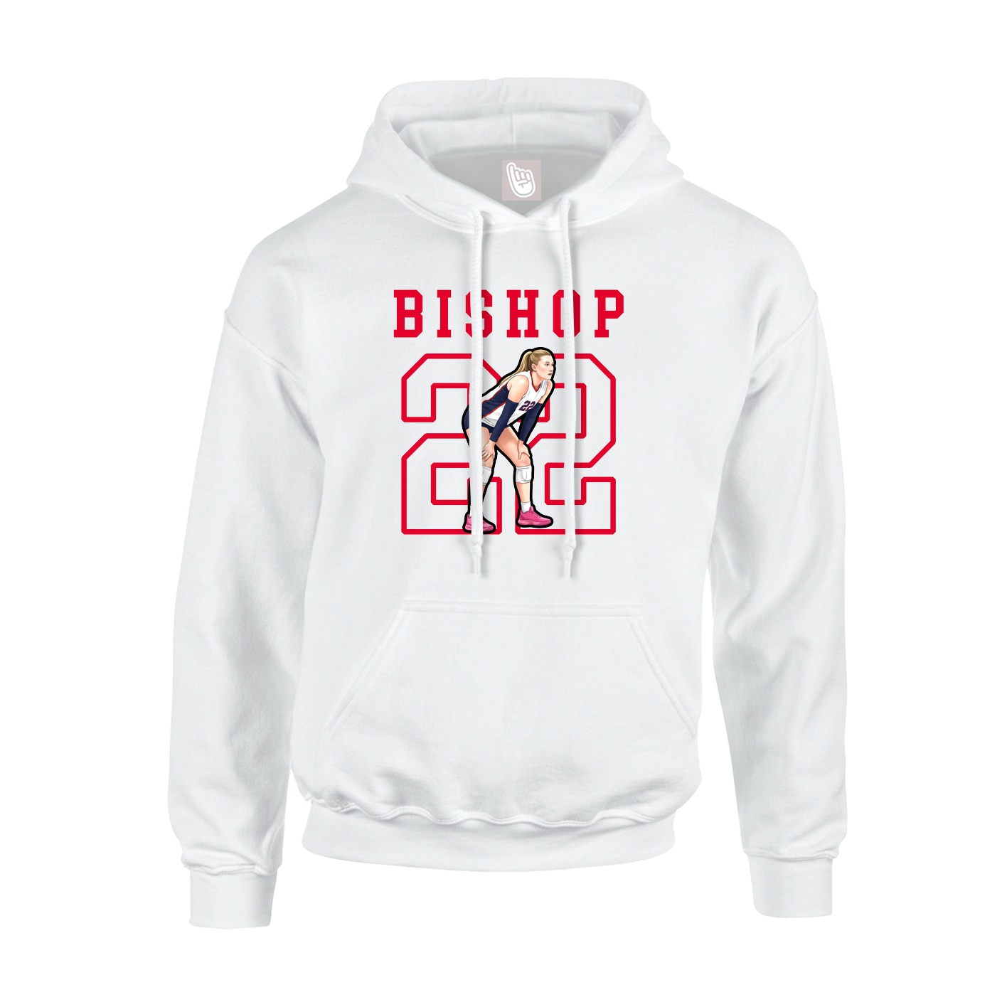 Youth Hoodie — Shirsey in White