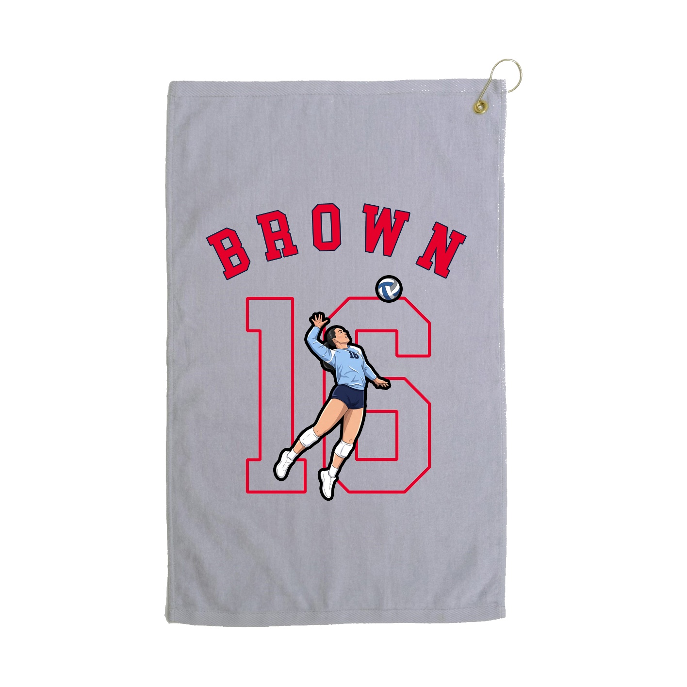 Golf Towel — Shirsey Arch in Grey